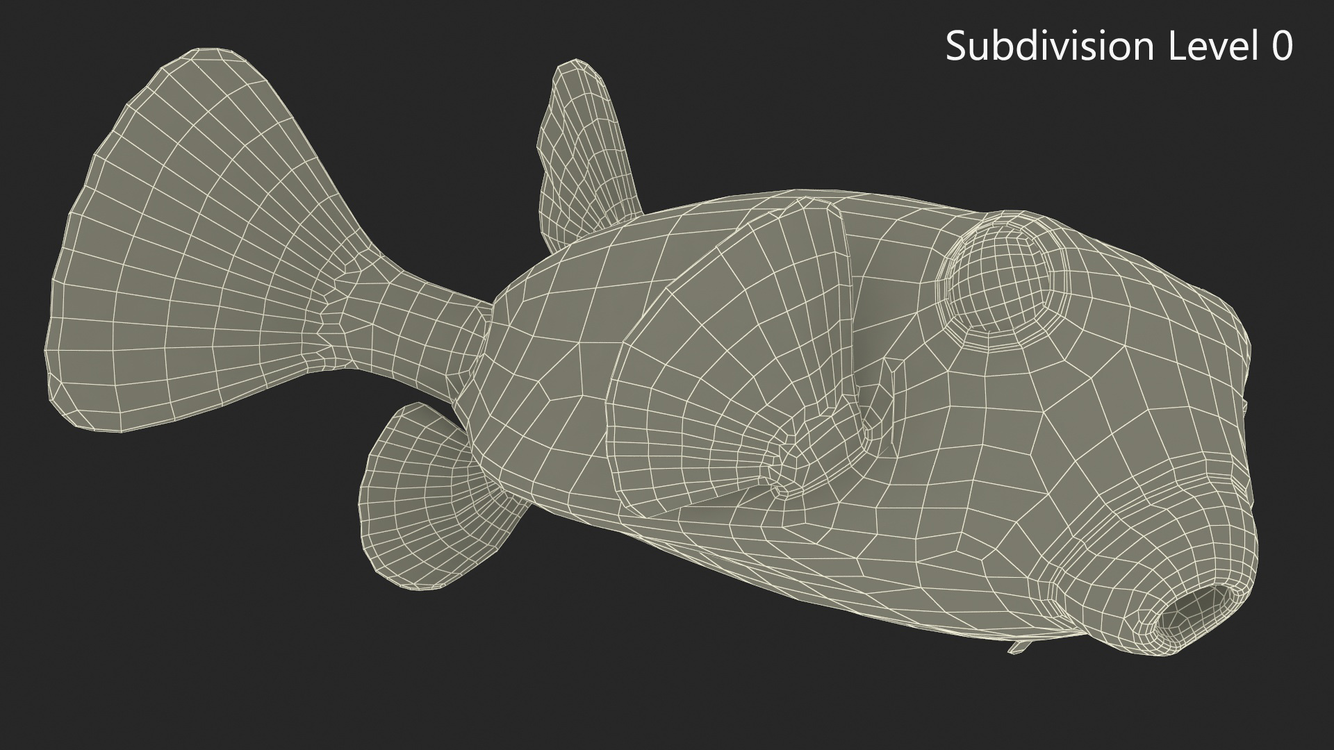 3D model Blue Spotted Boxfish