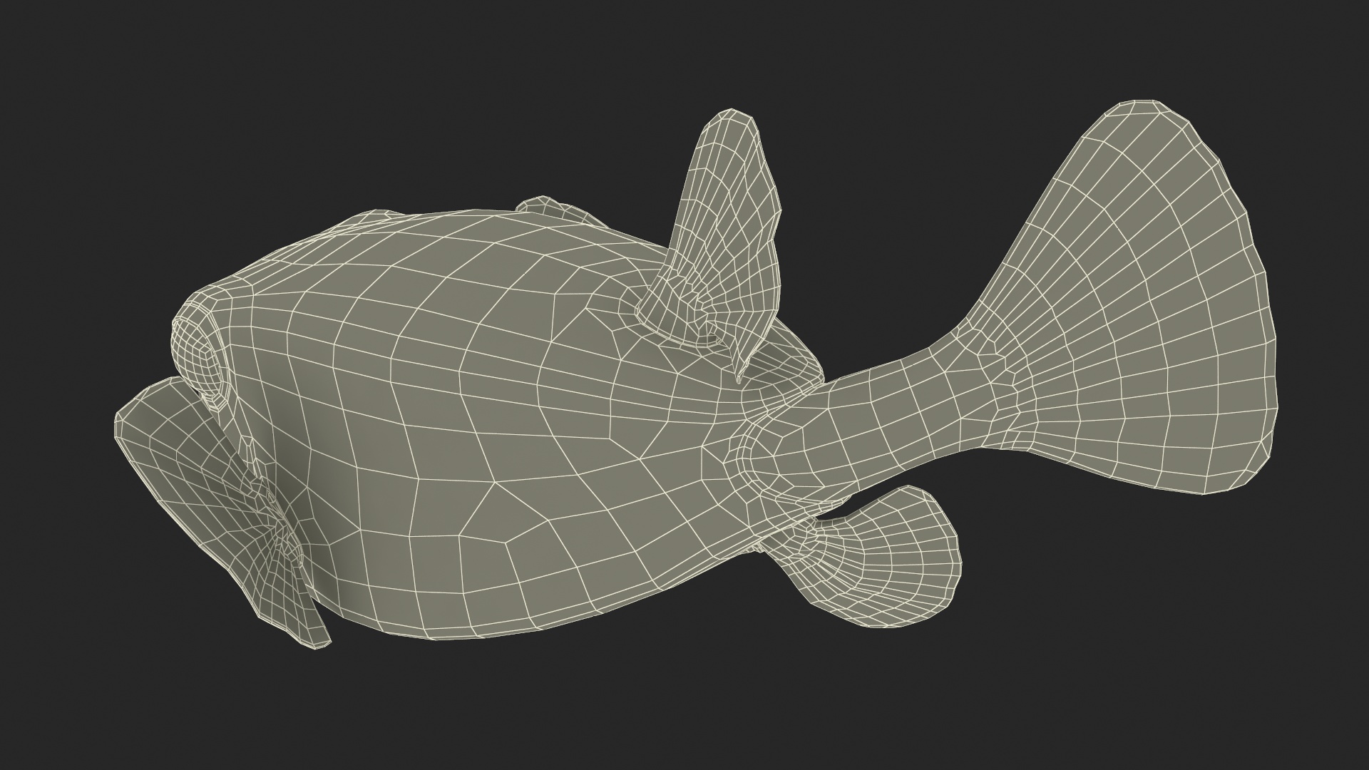 3D model Blue Spotted Boxfish