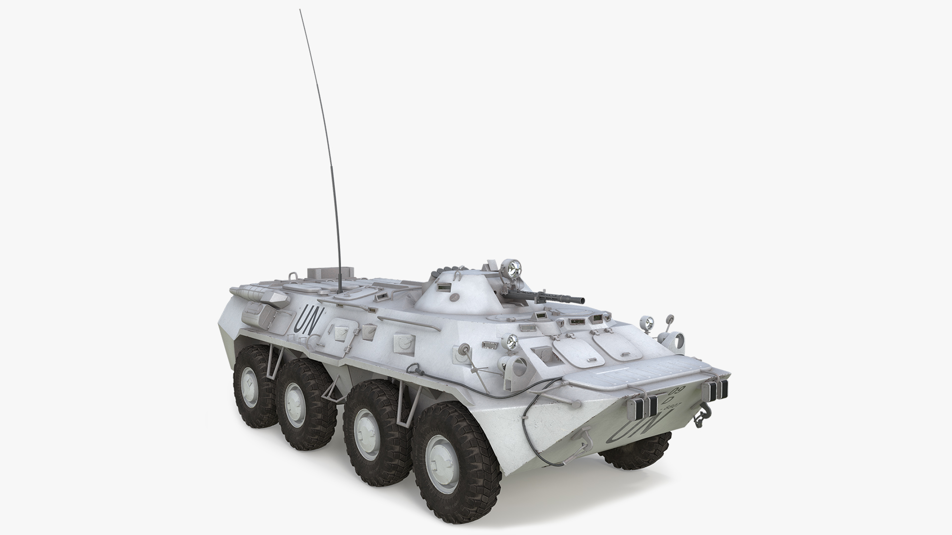 Soviet BTR-80 UN Peacekeeper