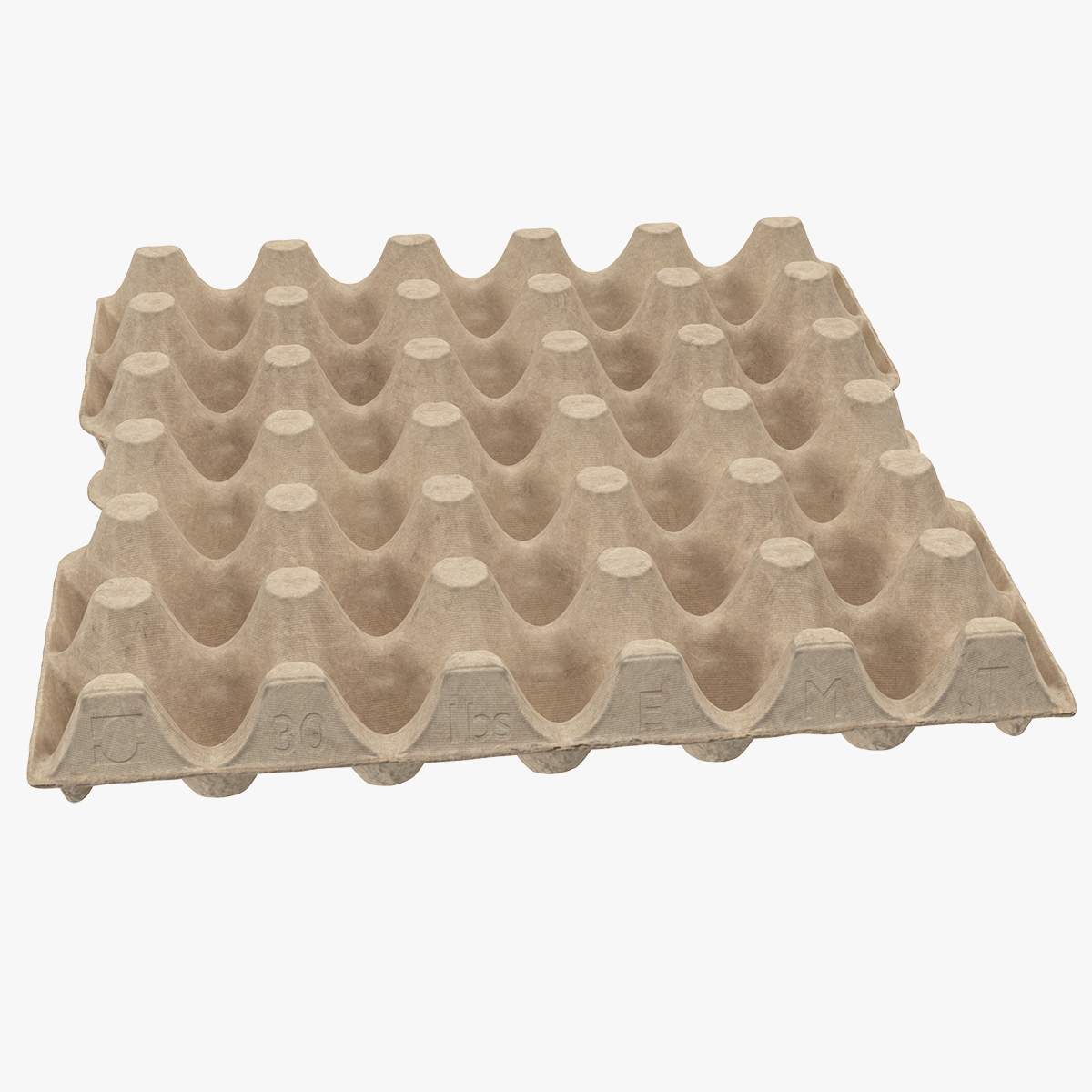 30 Cells Eggs Cardboard Empty, view 3