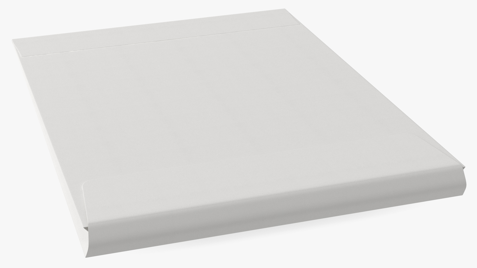 3D White Gusset Envelope Rigged model