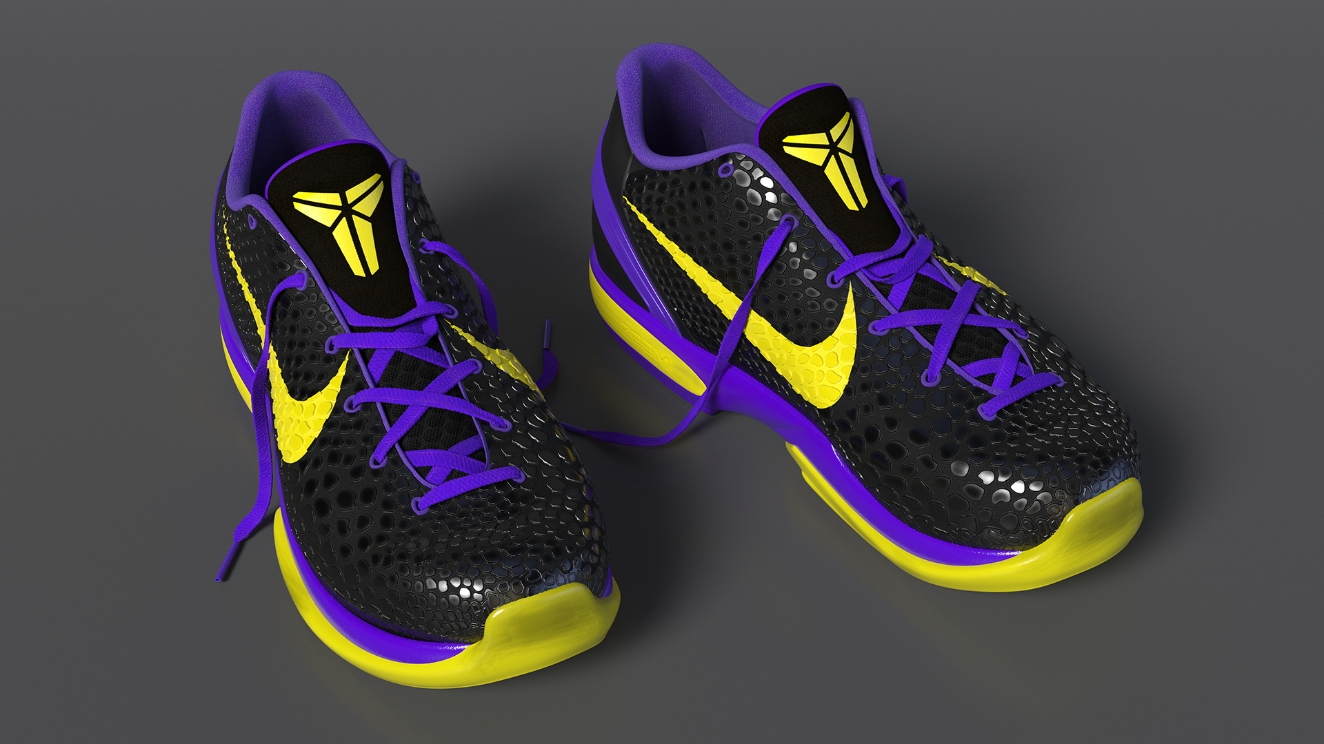 Footwear Nike Zoom Black 3D model