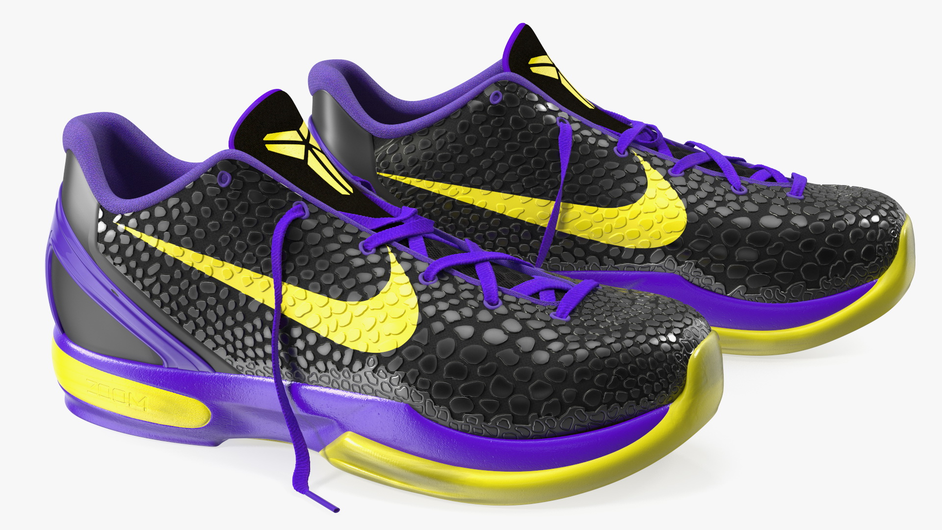 Footwear Nike Zoom Black 3D model