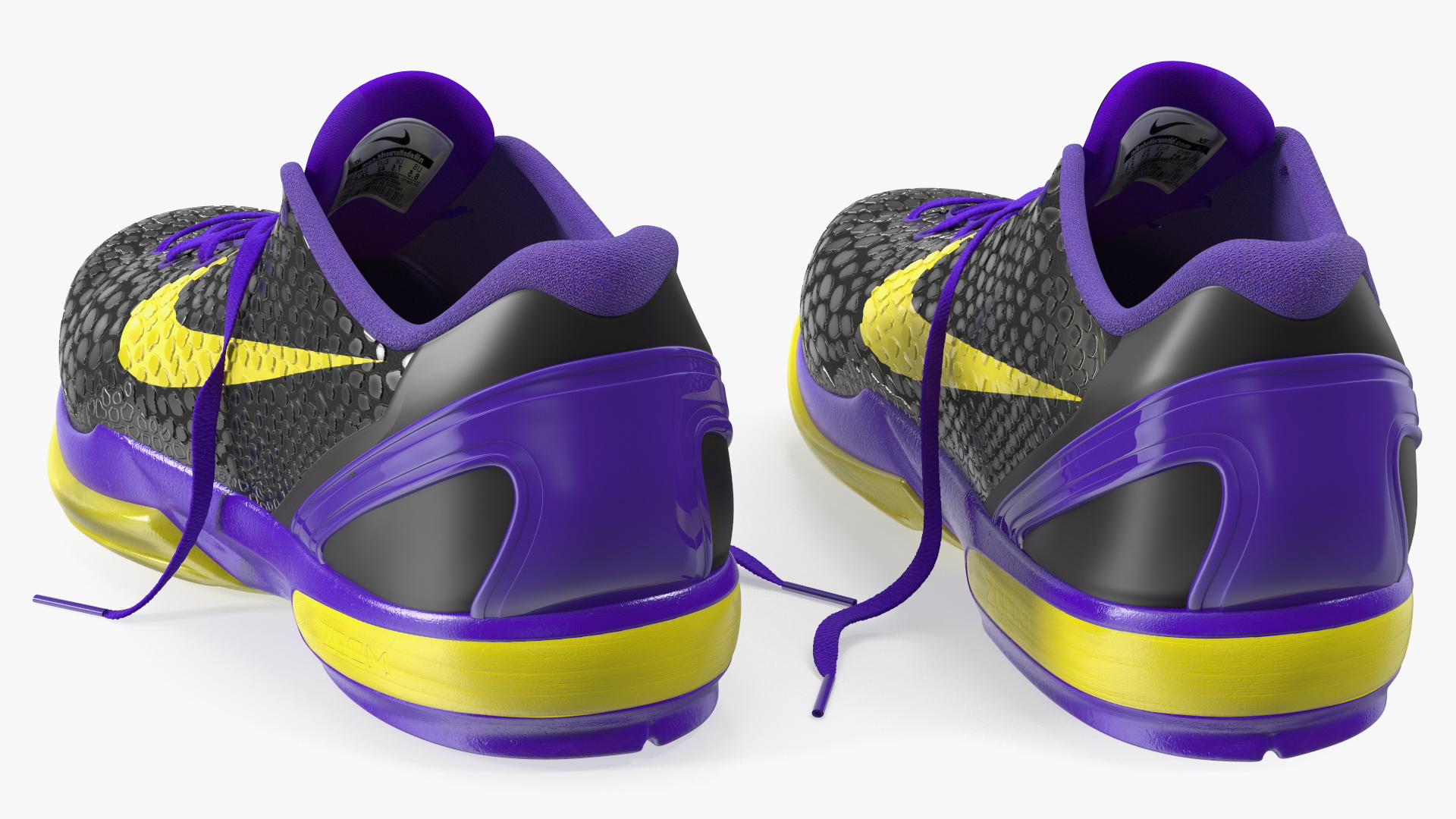 Footwear Nike Zoom Black 3D model