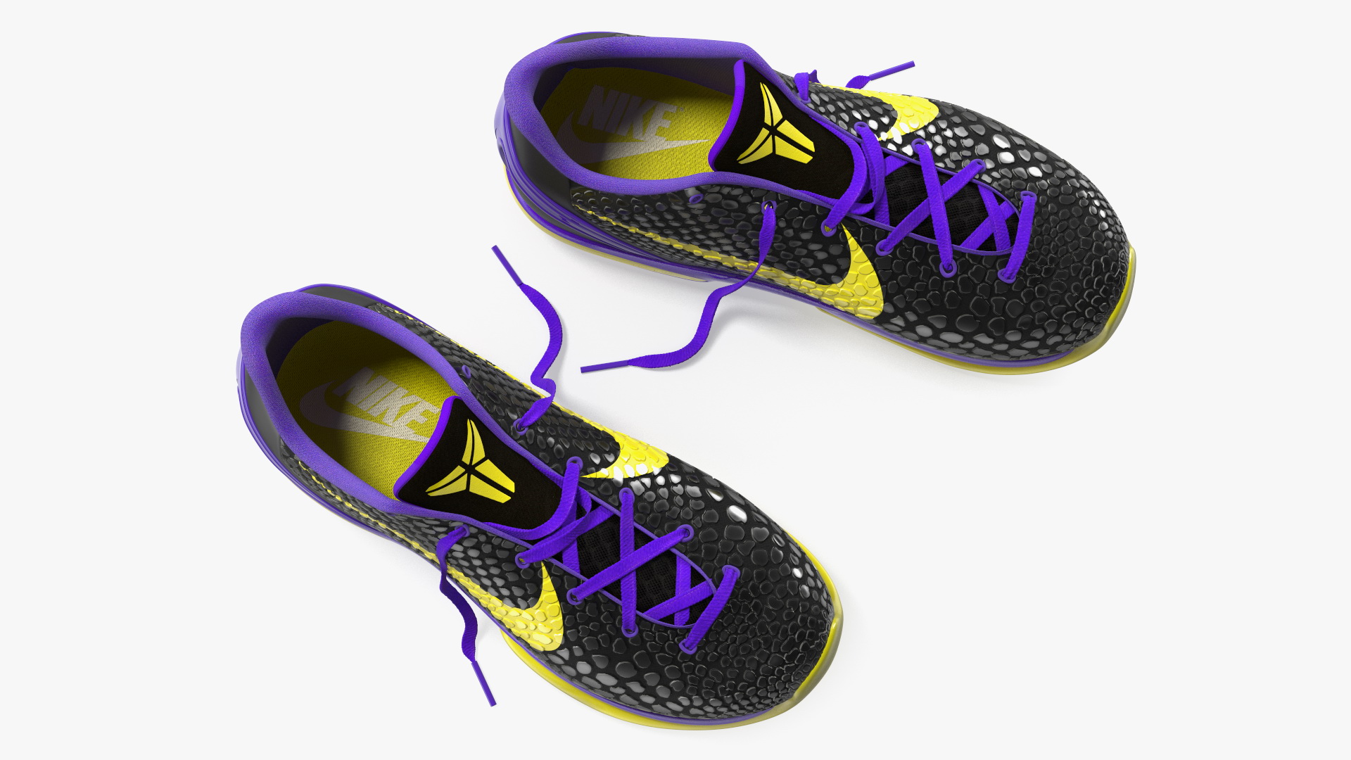 Footwear Nike Zoom Black 3D model