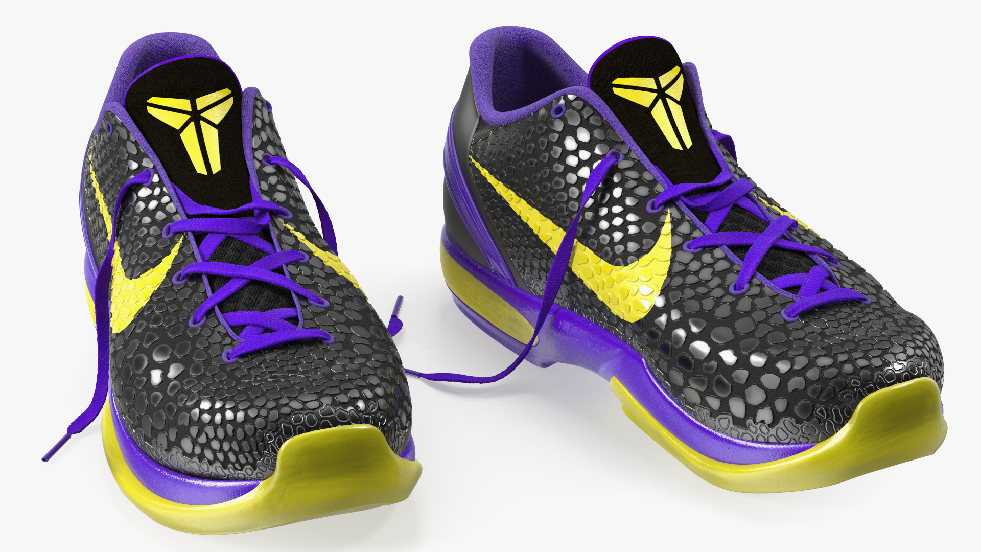 Footwear Nike Zoom Black 3D model