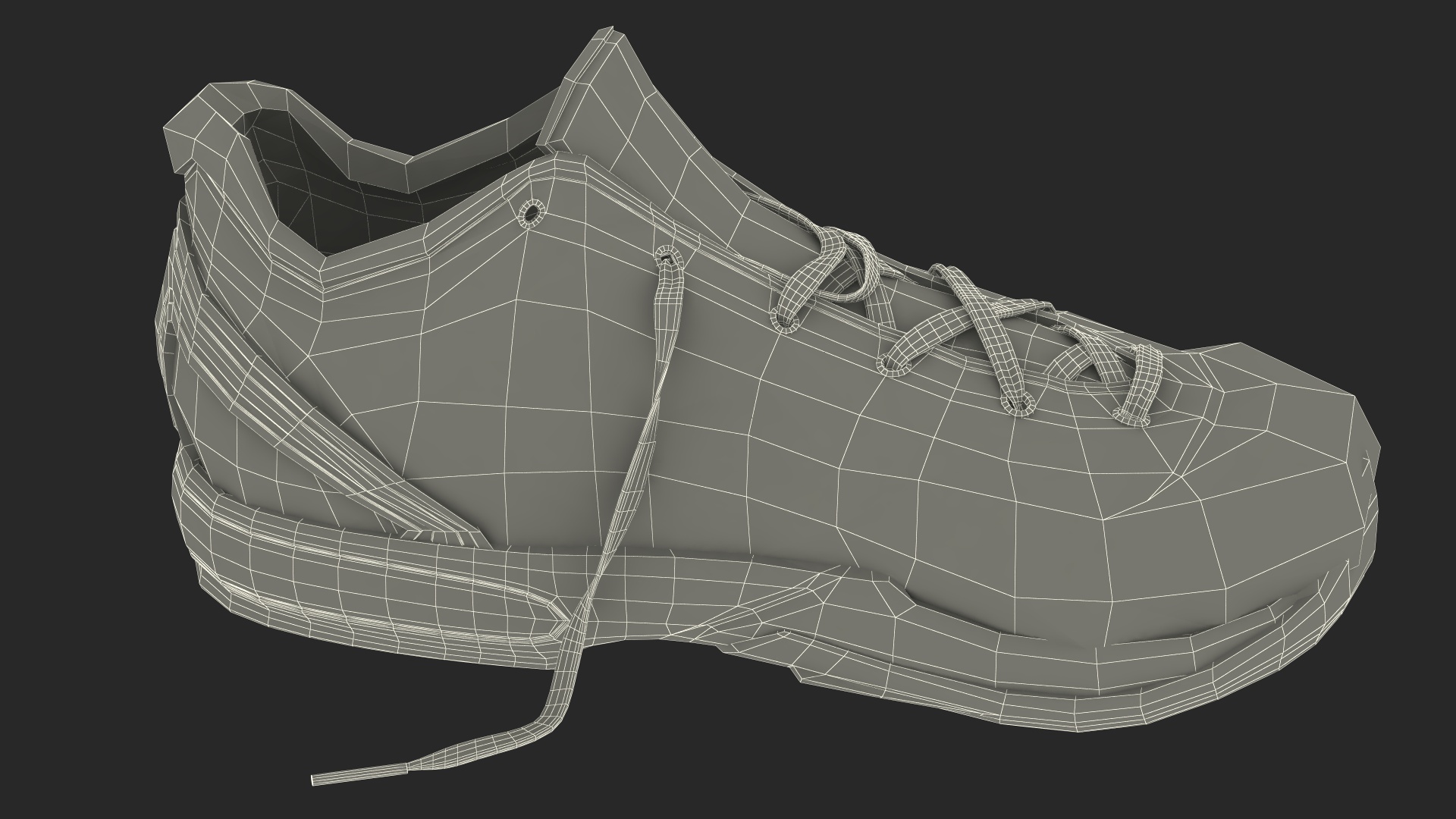 Footwear Nike Zoom Black 3D model