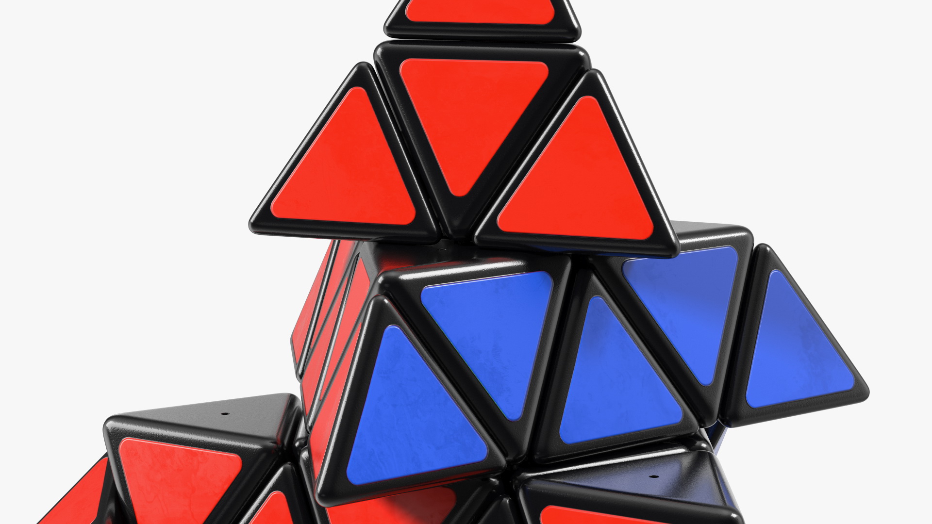 3x3 Pyraminx Cube Magic Twist 3D model