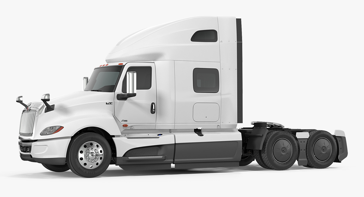 3D International LT625 Truck Simple Interior
