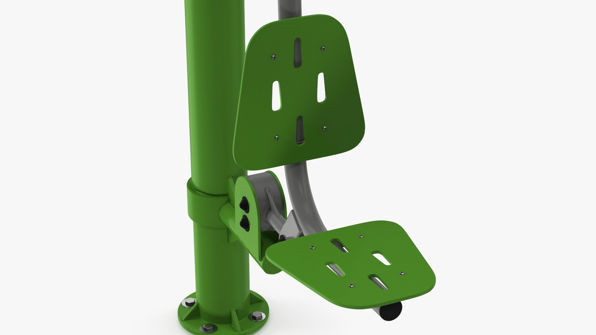 Pull Chair Green Outdoor Trainer 3D
