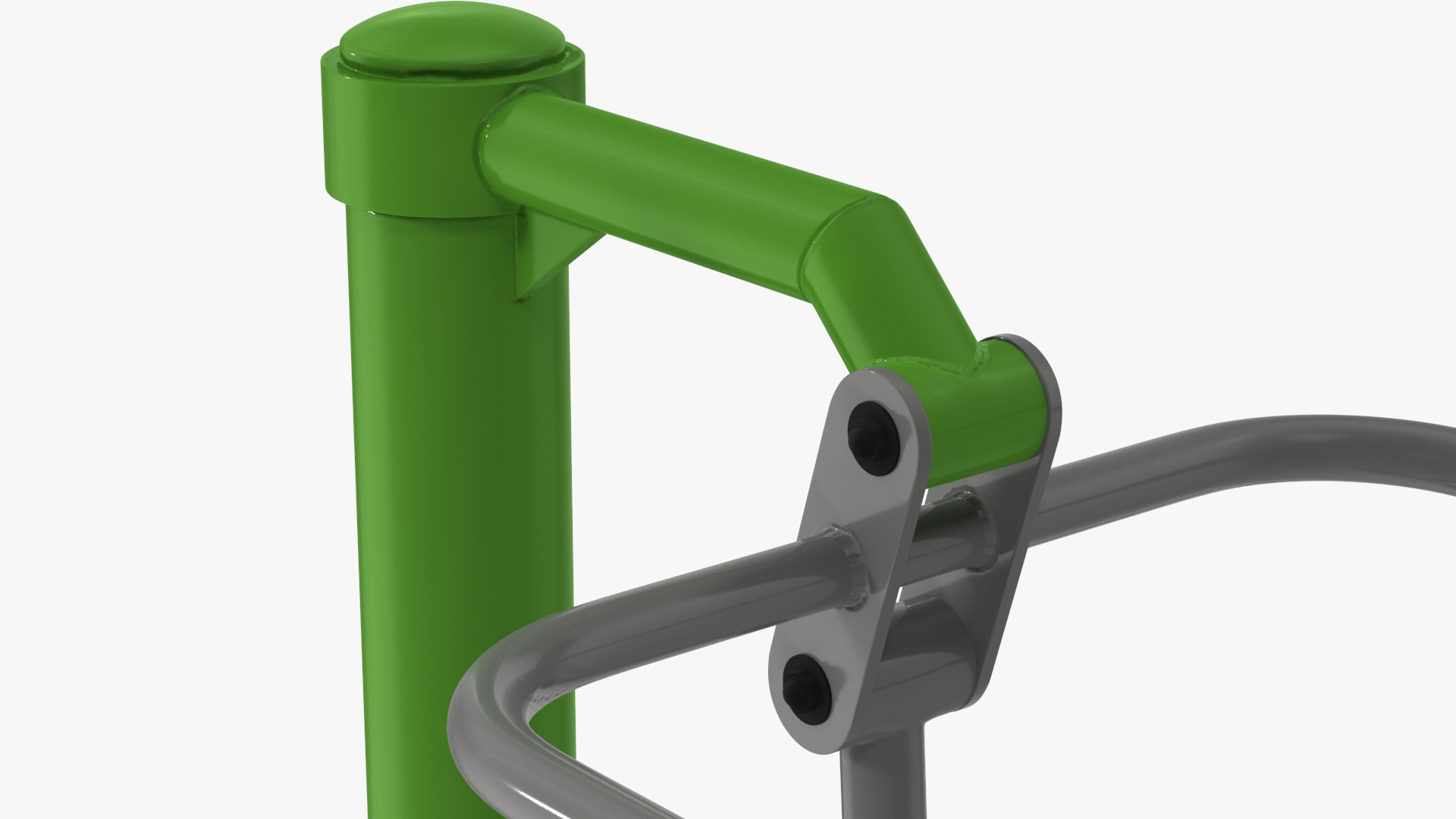 Pull Chair Green Outdoor Trainer 3D