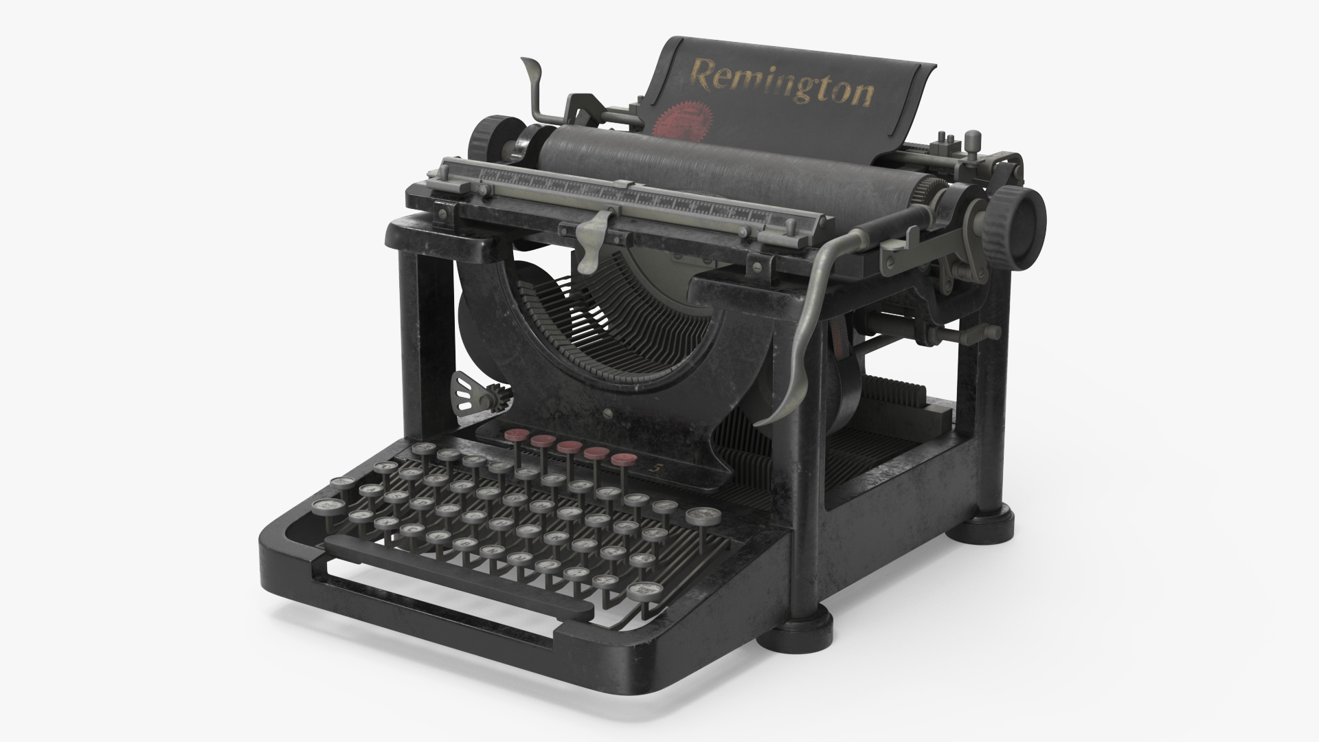 Typewriter Remington 10 1923 Old 3D