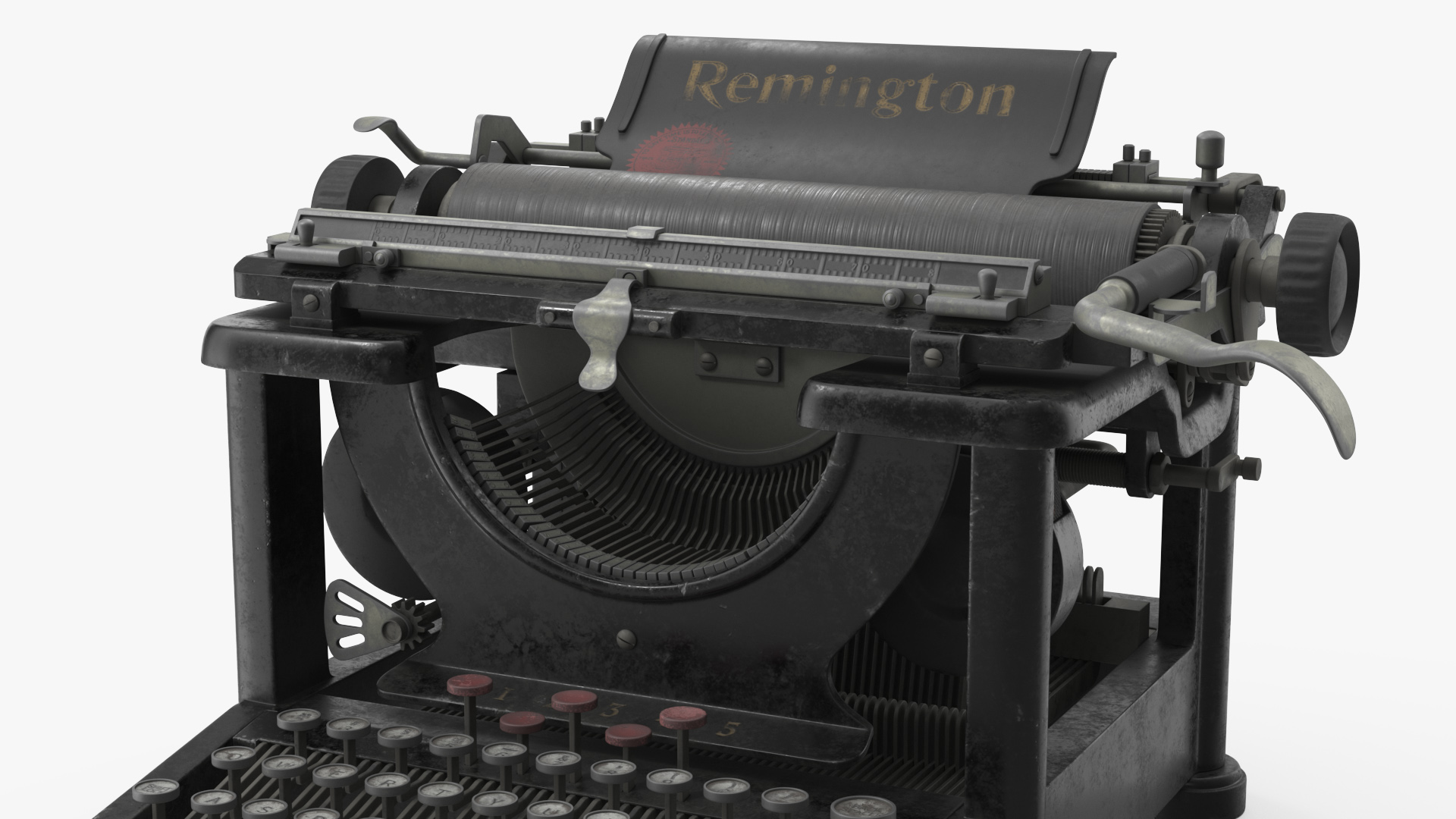 Typewriter Remington 10 1923 Old 3D