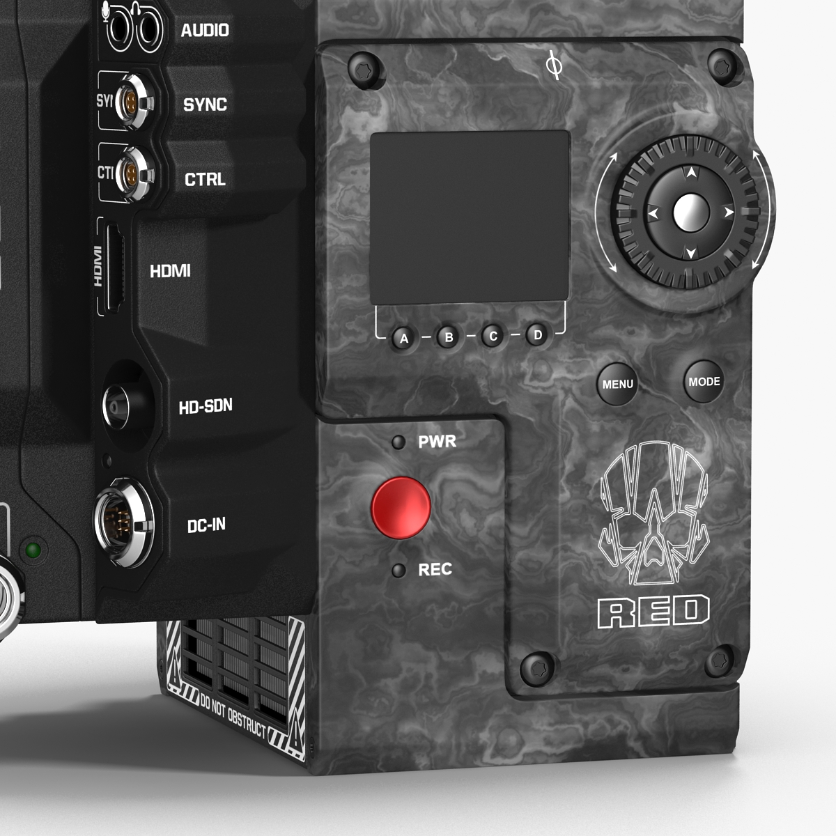 Red Weapon Dragon 6k Body 2 3D