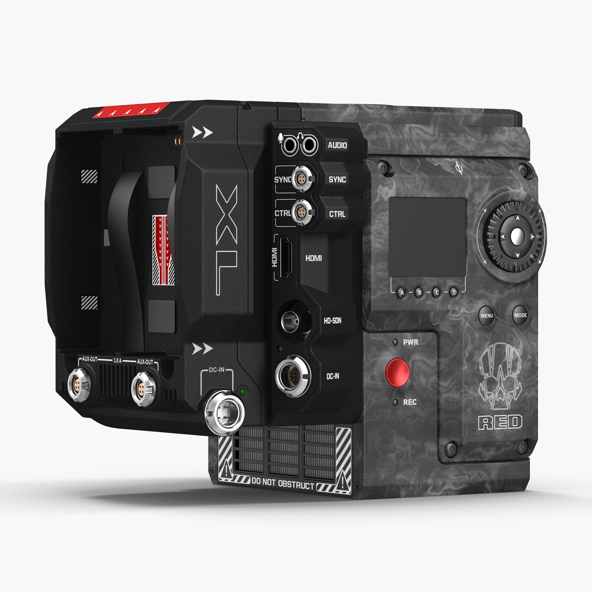 Red Weapon Dragon 6k Body 2 3D