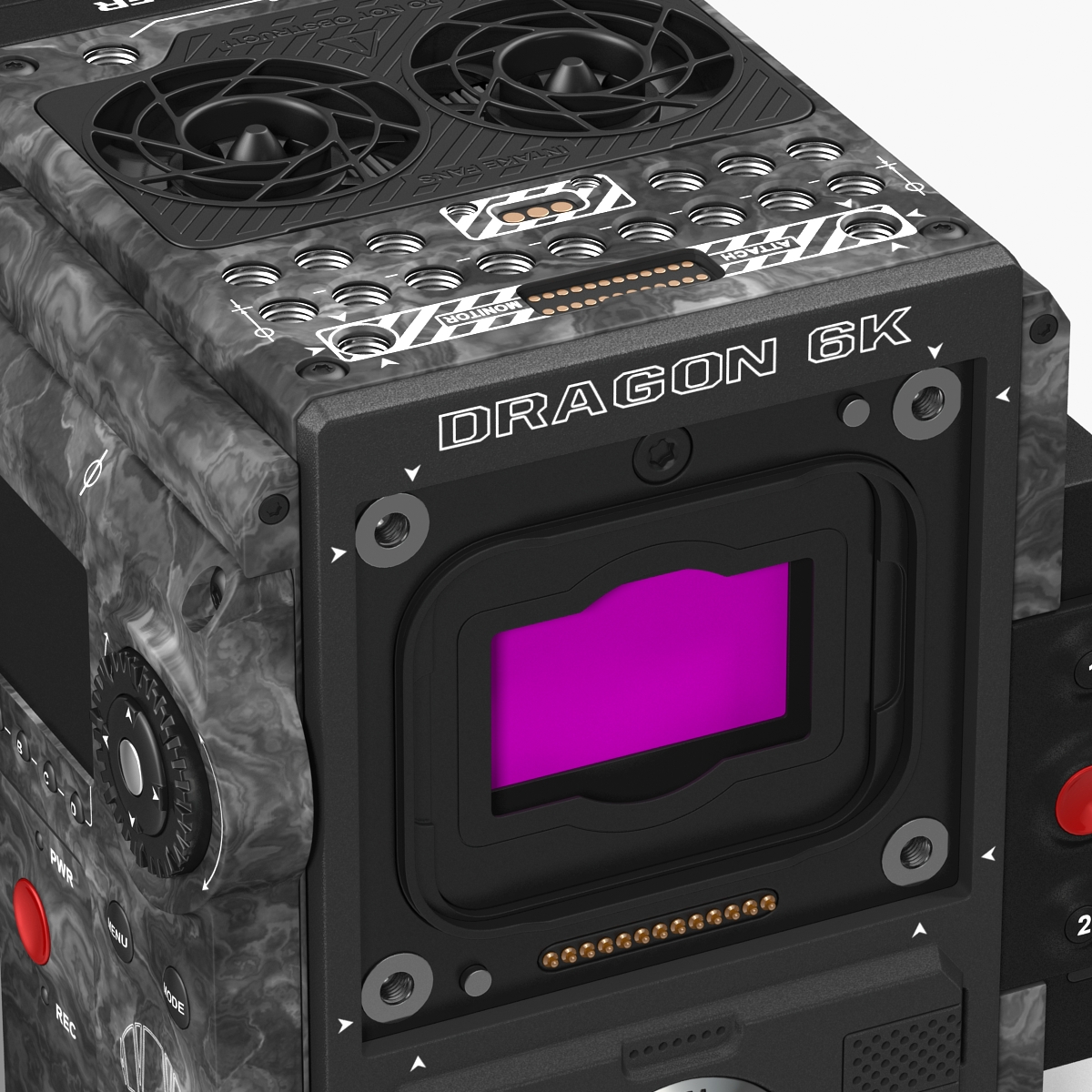Red Weapon Dragon 6k Body 2 3D