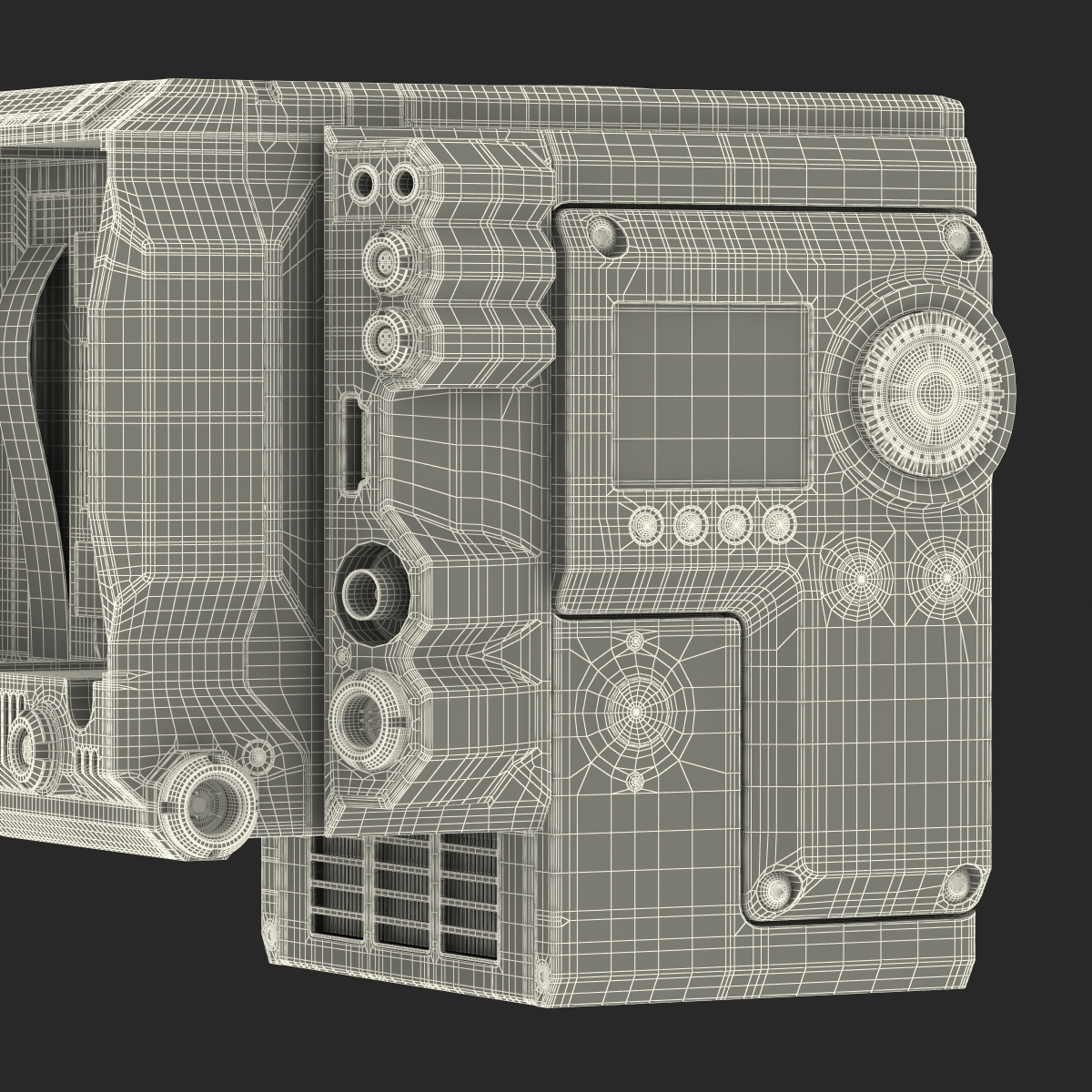 Red Weapon Dragon 6k Body 2 3D