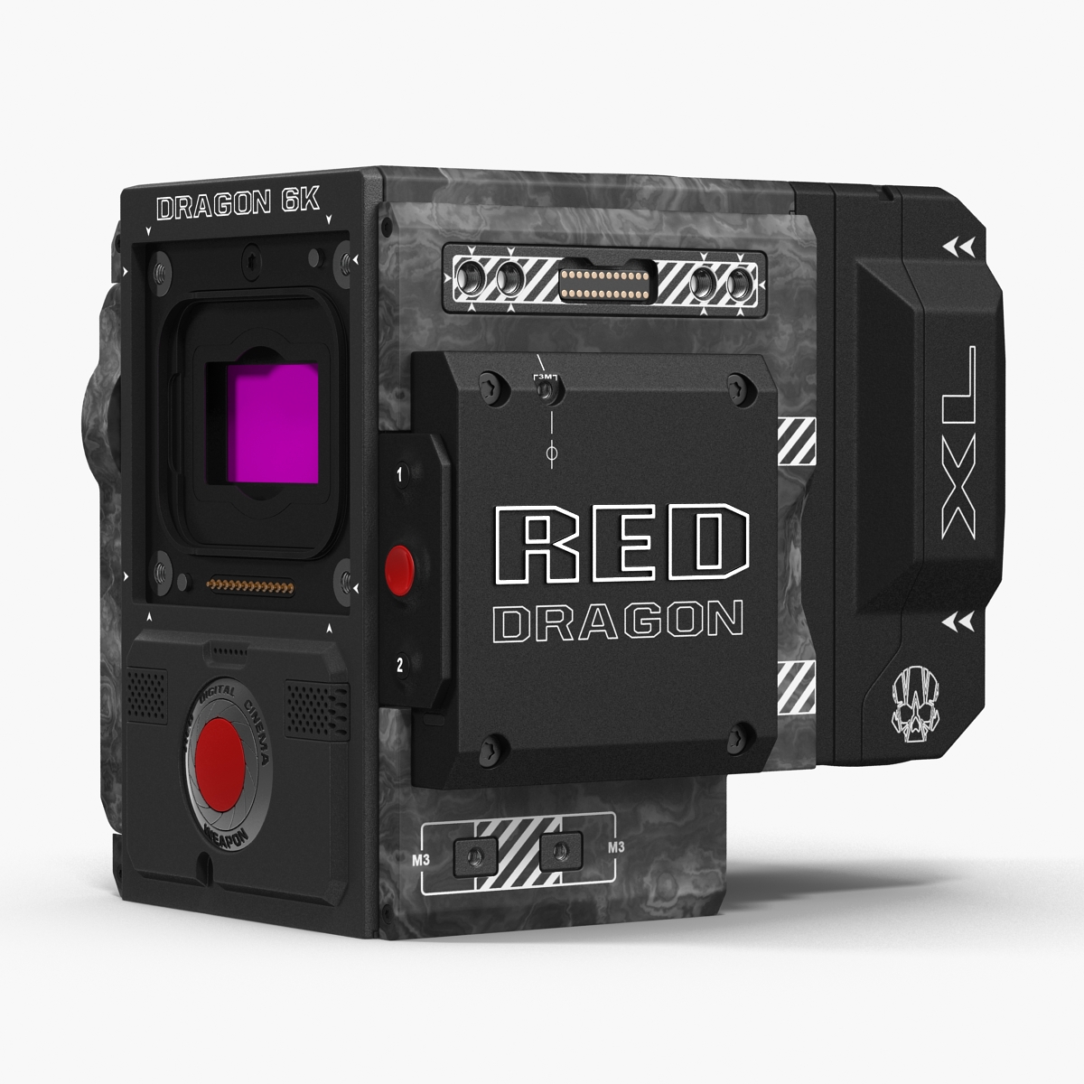 Red Weapon Dragon 6k Body 2 3D