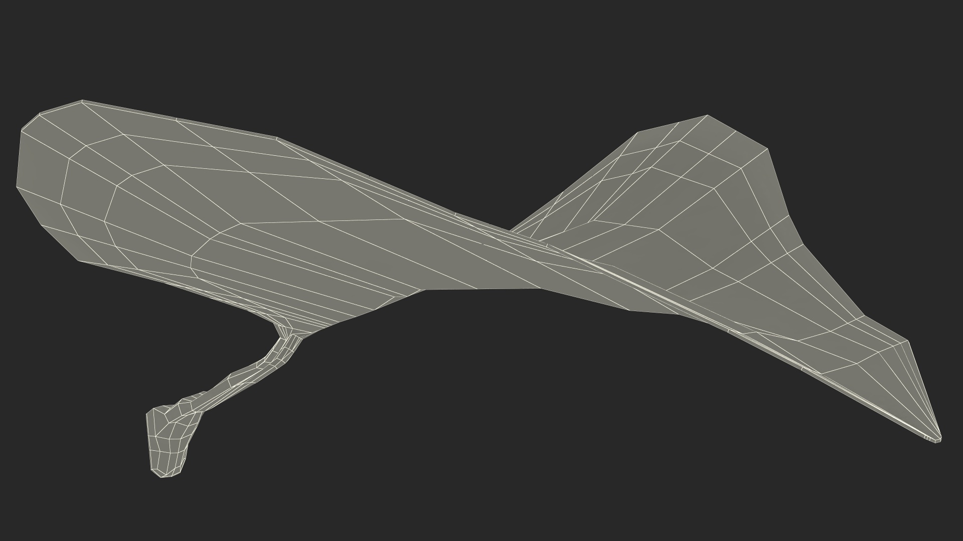 3D model Realistic Green Leaf