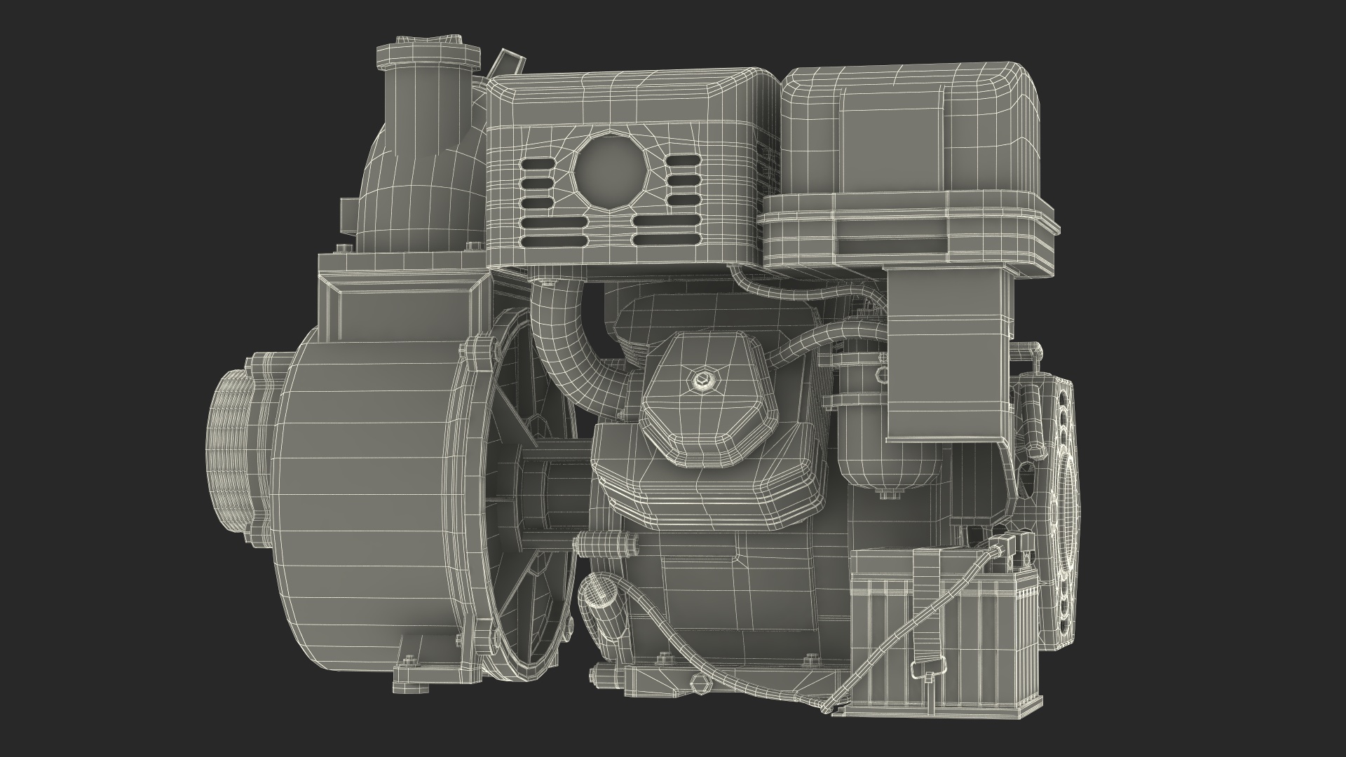 Water Transfer Pump 3D model