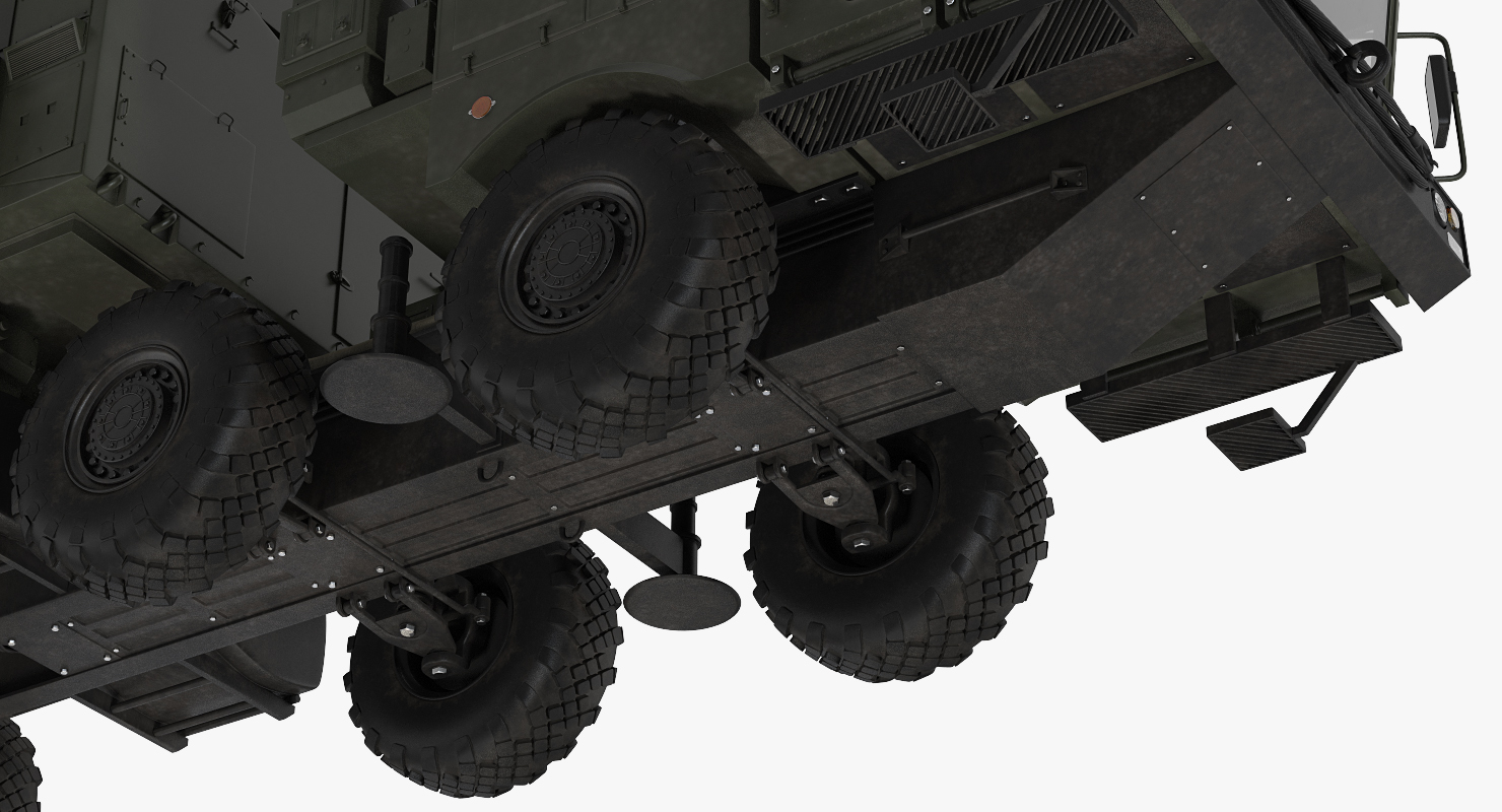 3D model Multi Functional Radar 92n2e for S 400 Rigged