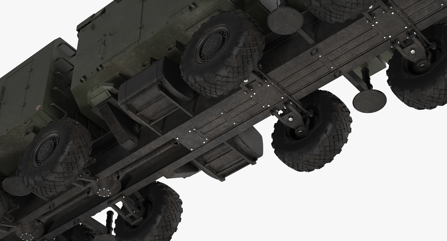 3D model Multi Functional Radar 92n2e for S 400 Rigged