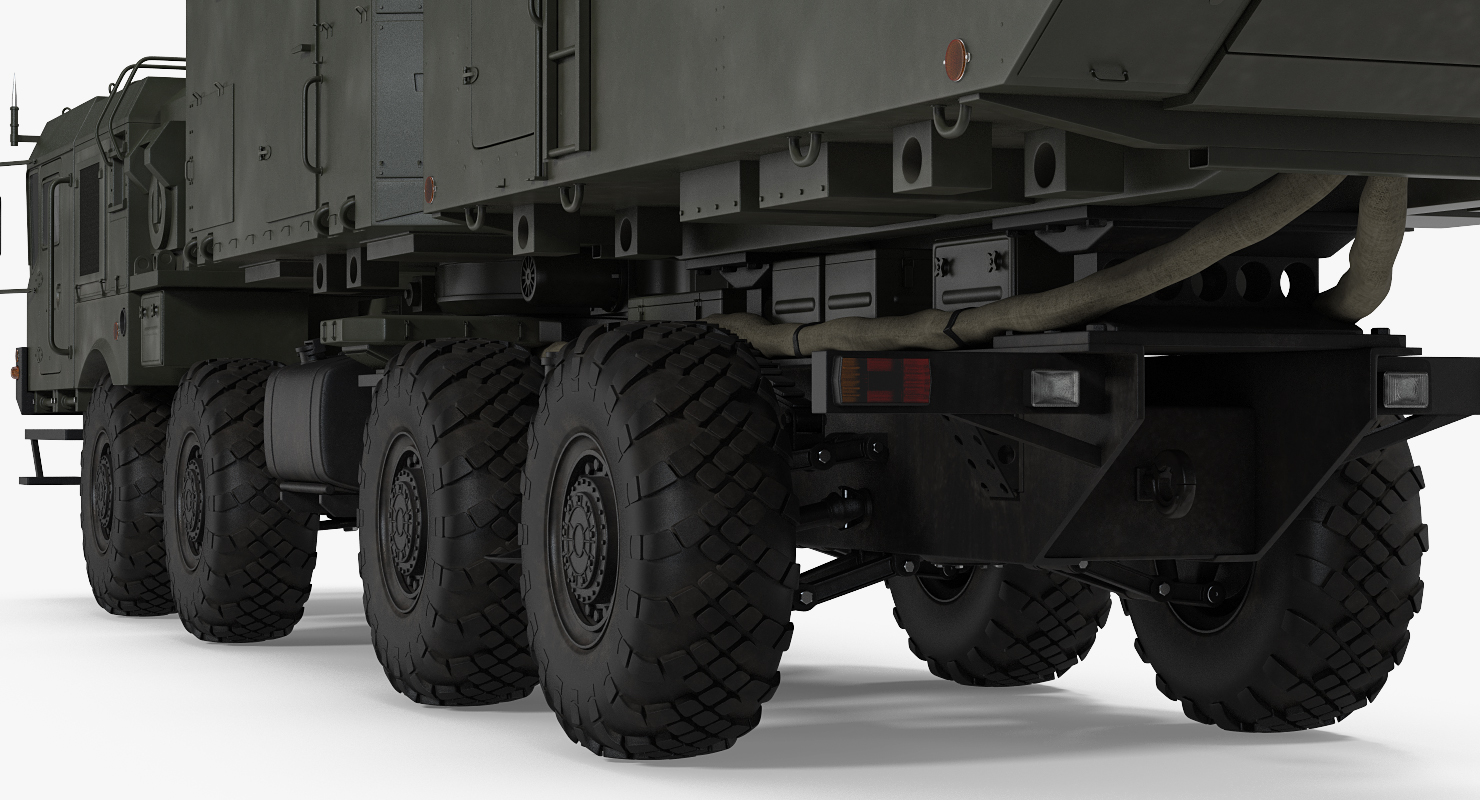 3D model Multi Functional Radar 92n2e for S 400 Rigged