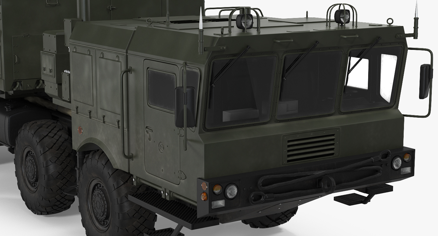 3D model Multi Functional Radar 92n2e for S 400 Rigged