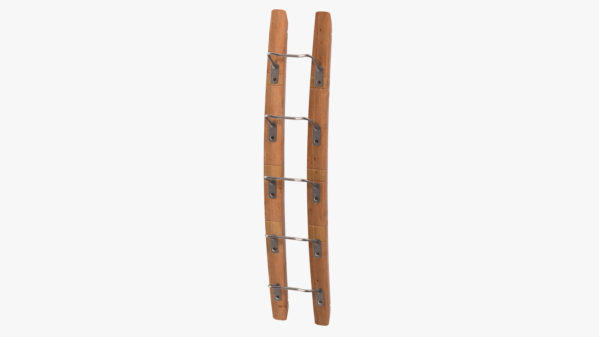 3D Wooden Mounted Vertical Rack with Wine Bottles