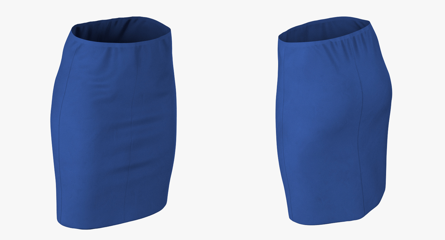 3D Stewardess Uniform model