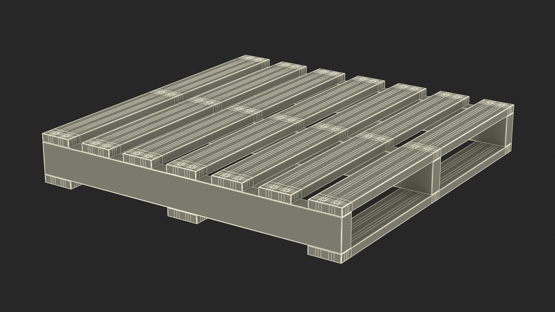 3D model Warehouse Worker with Electric Pallet Jack and Bulk Bag on Pallet