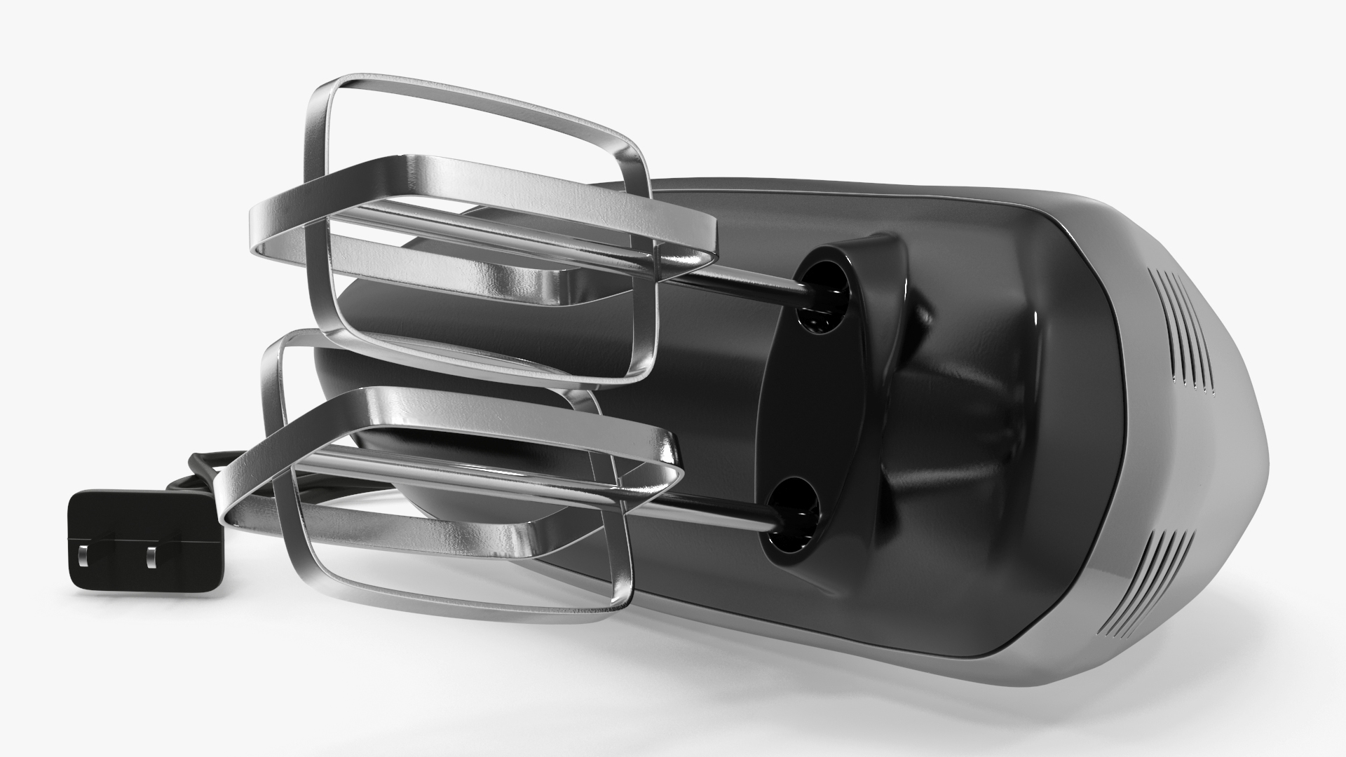 Hand Mixer Chrome 3D