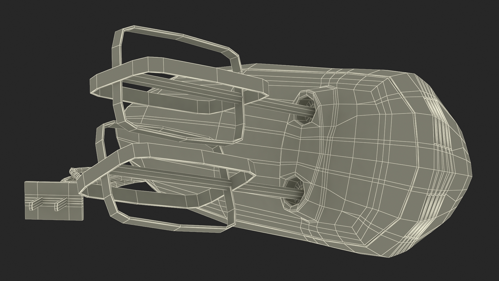 Hand Mixer Chrome 3D