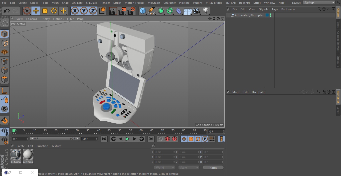 Automated Phoropter 3D model