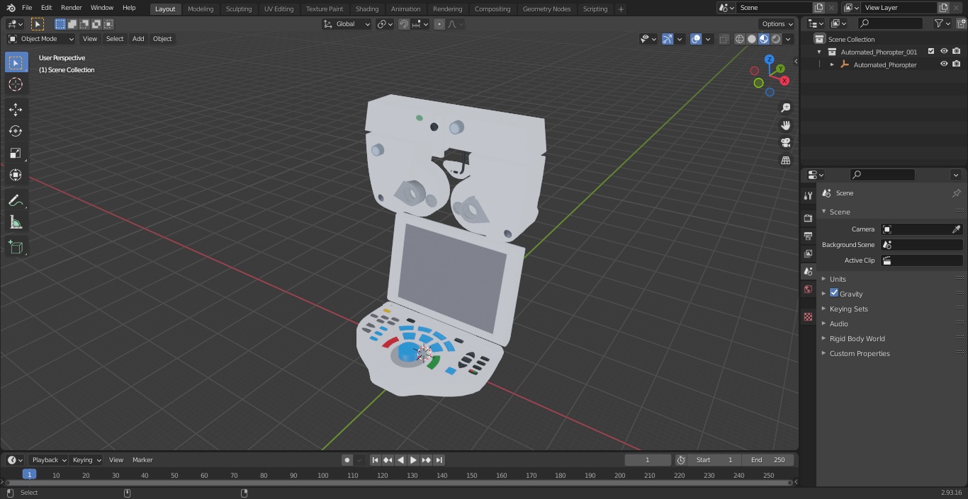 Automated Phoropter 3D model