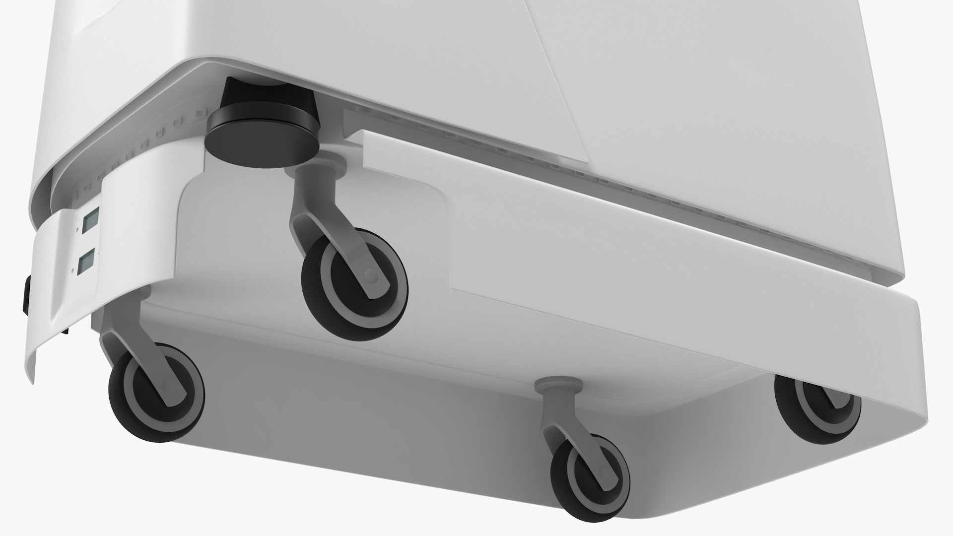 3D model UV Disinfection Robot Off
