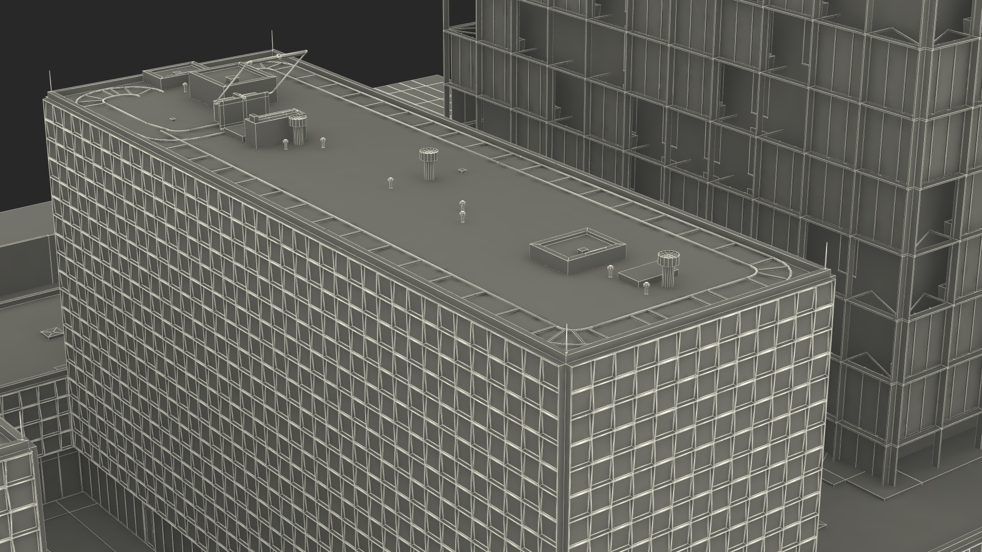 International Criminal Court Building 3D
