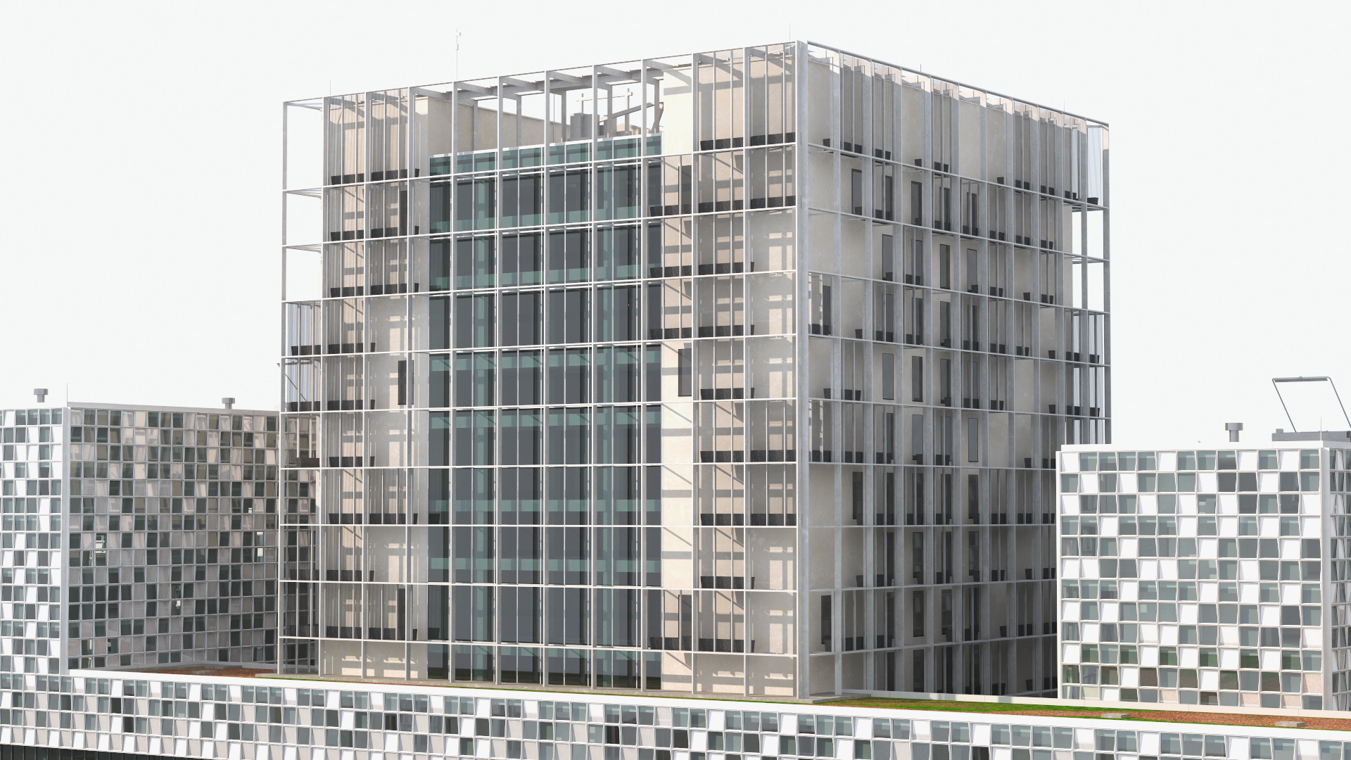 International Criminal Court Building 3D