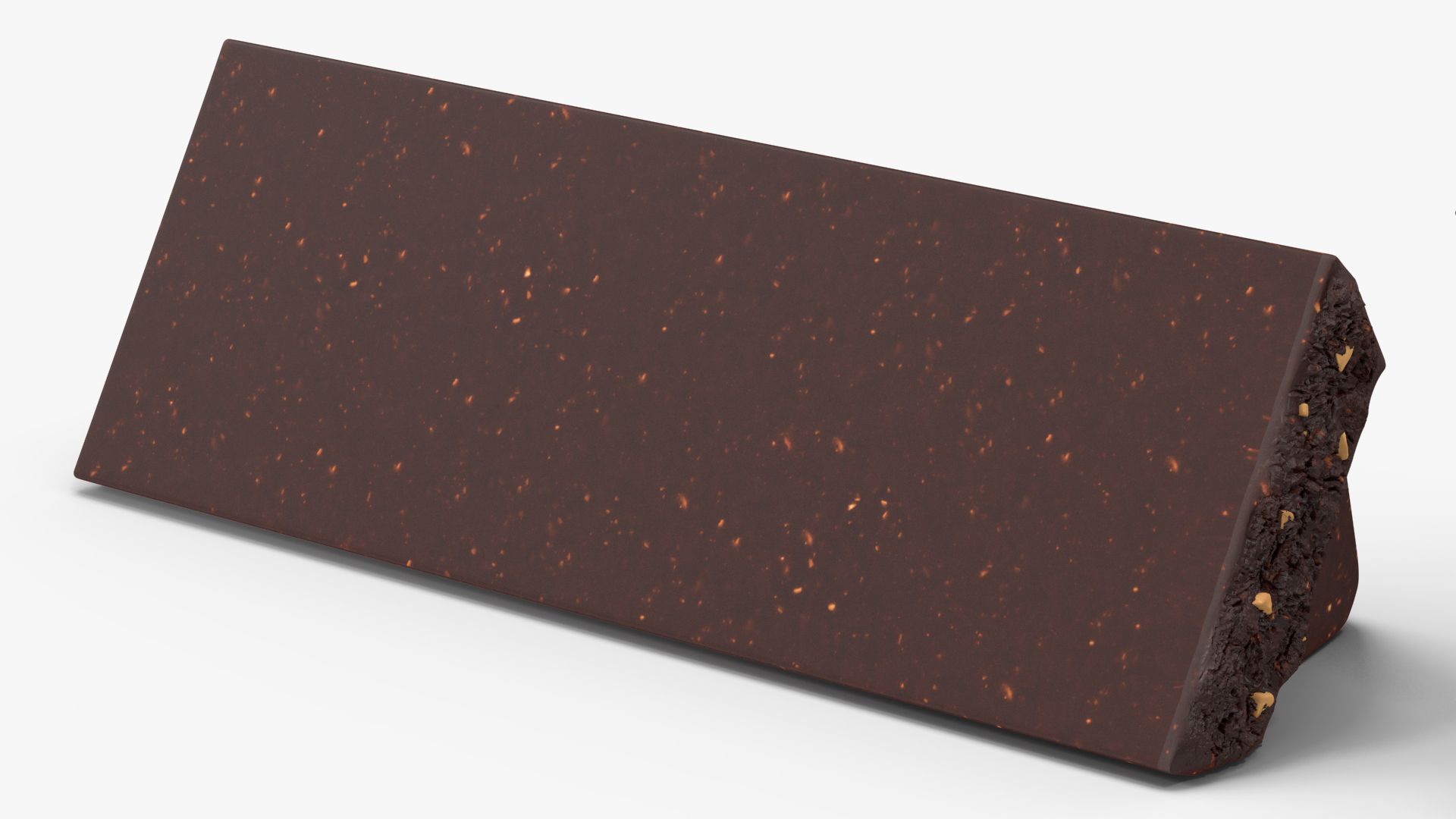 3D model Dark Chocolate Broken Bar