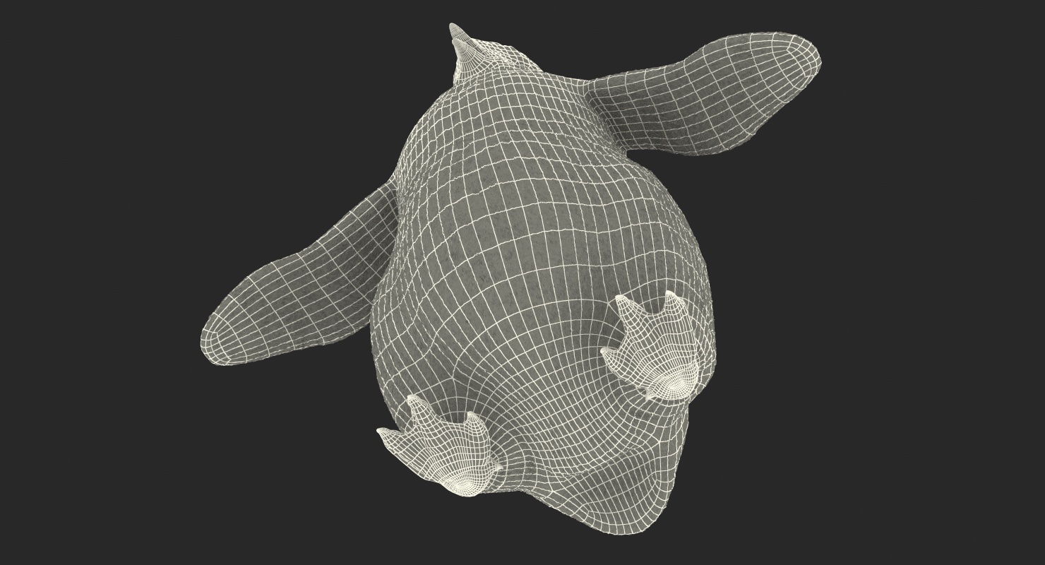 Baby Emperor Penguin T-Pose 3D