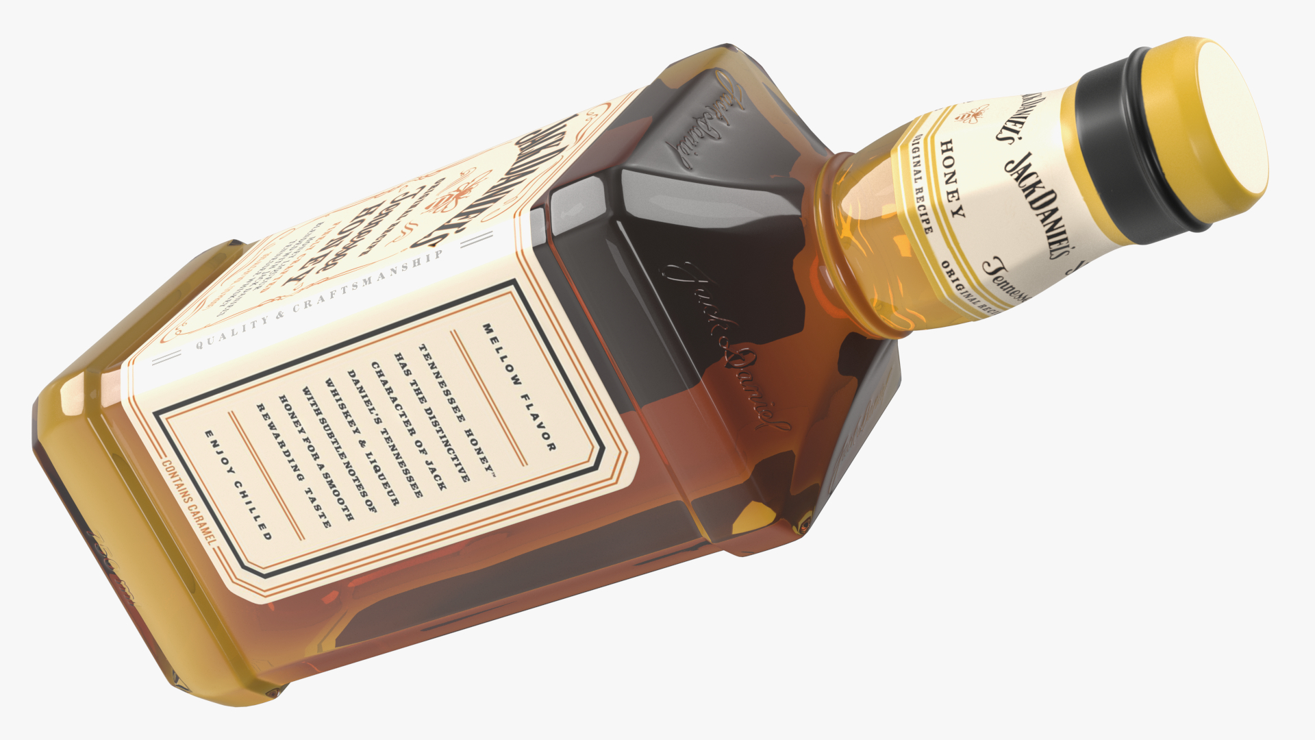 3D Jack Daniels Tennessee Honey Whiskey
