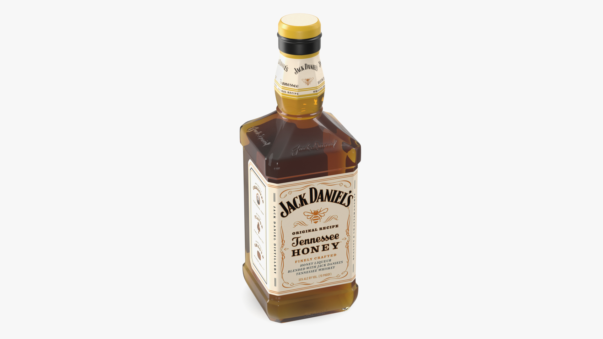 3D Jack Daniels Tennessee Honey Whiskey