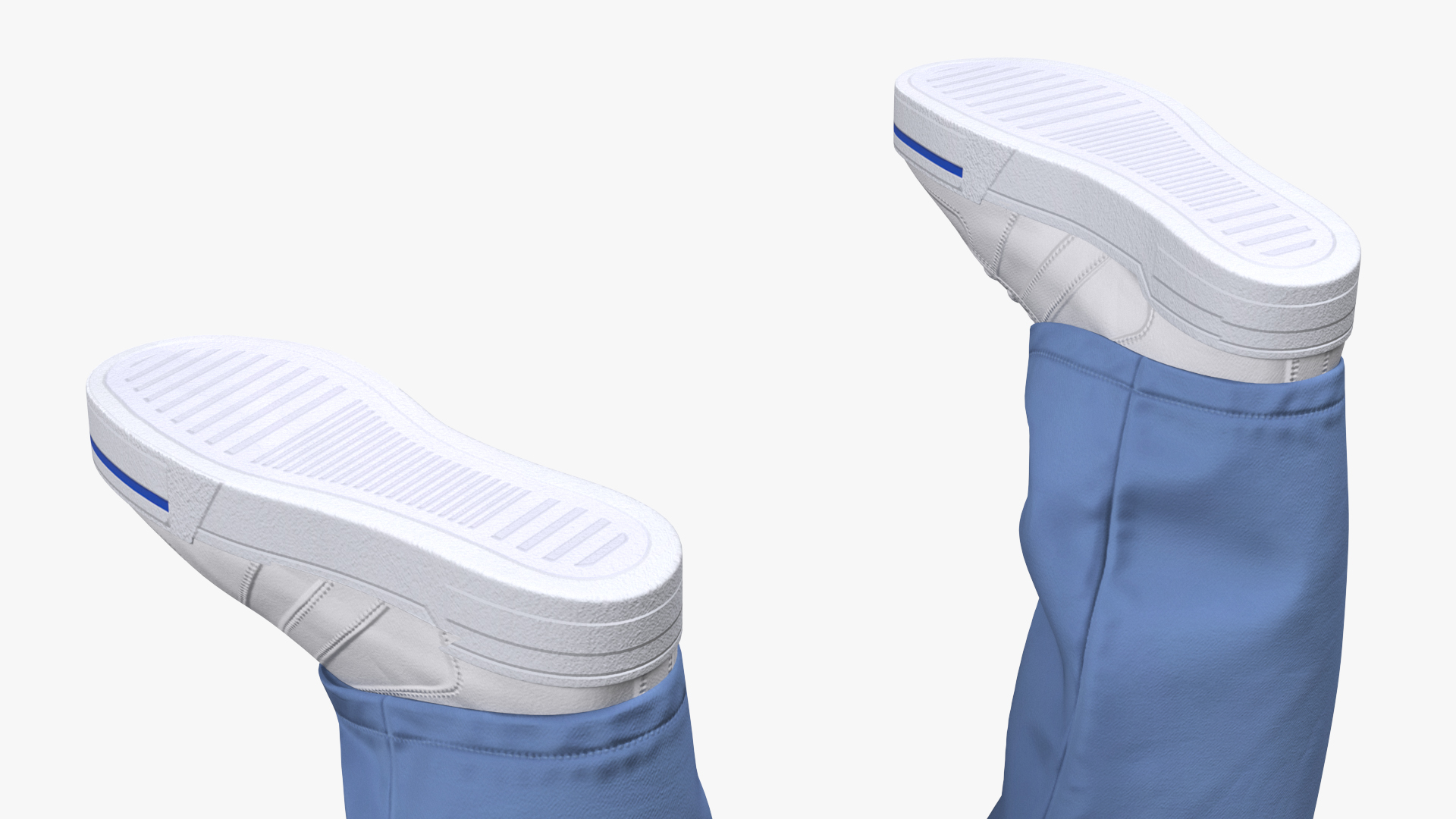 Food Delivery Man Neutral Pose Fur 3D model