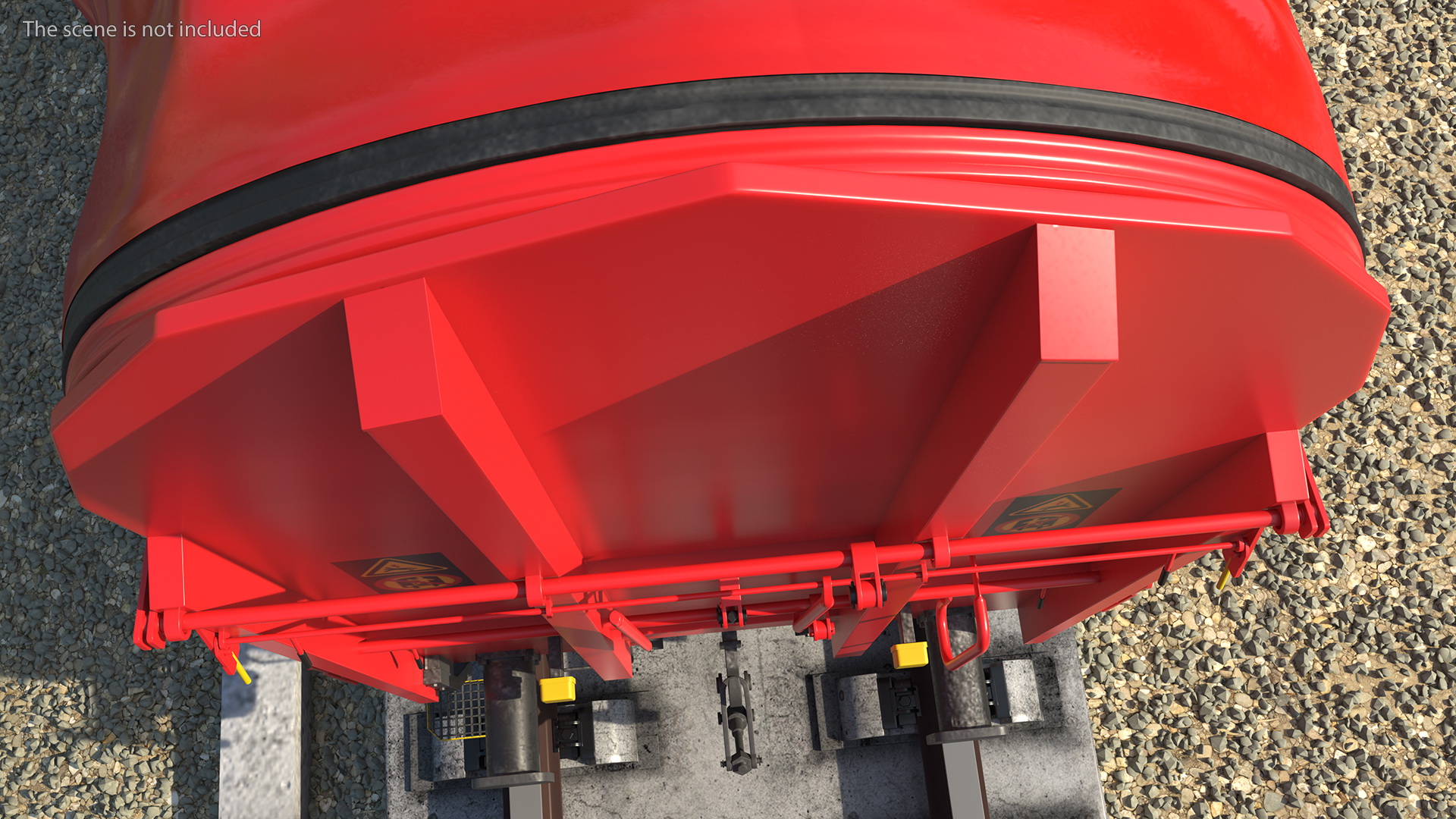 DB Cargo Coil Transporter Tarpaulin Freight Wagon No Interior Clear 3D