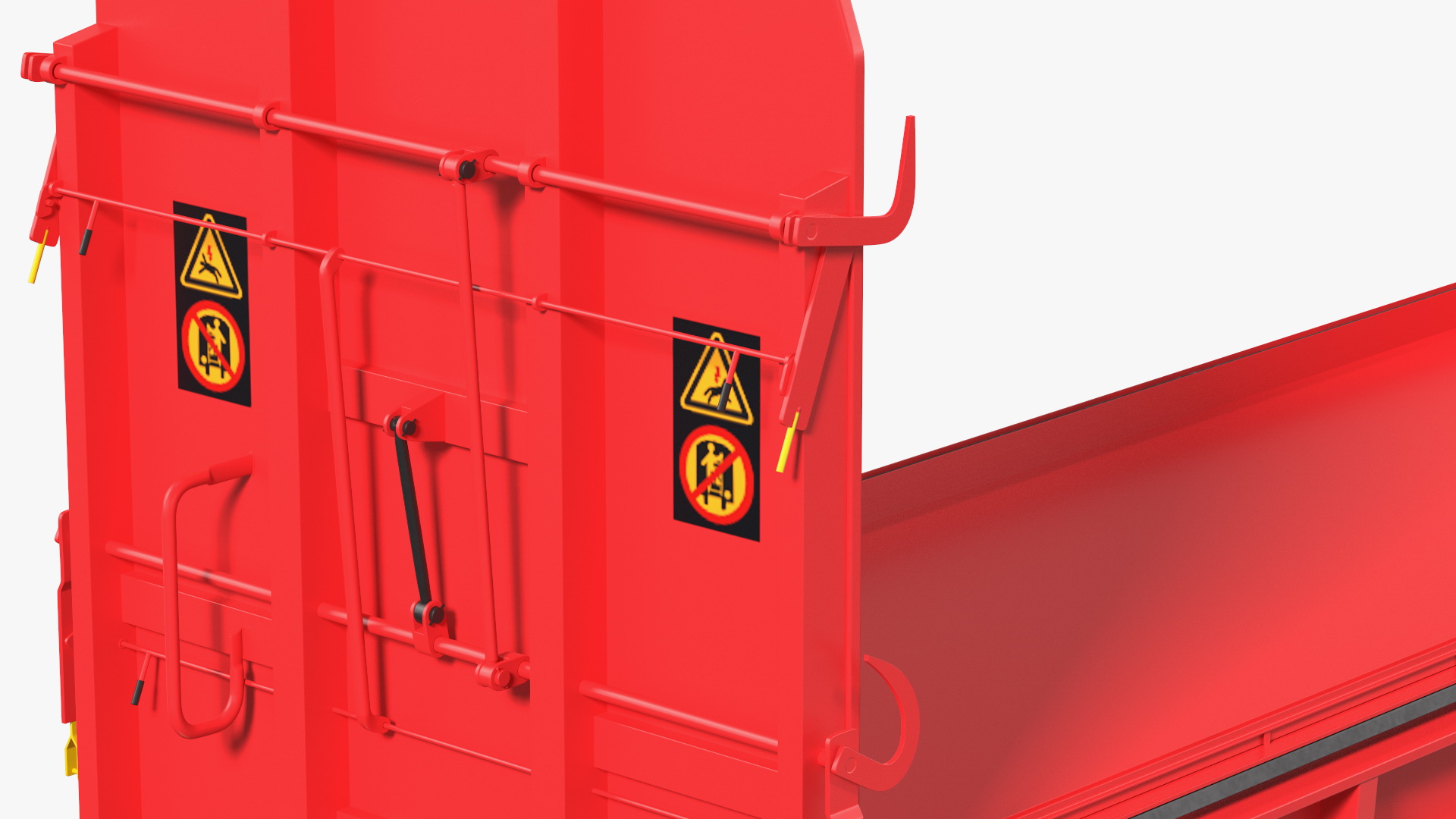 DB Cargo Coil Transporter Tarpaulin Freight Wagon No Interior Clear 3D