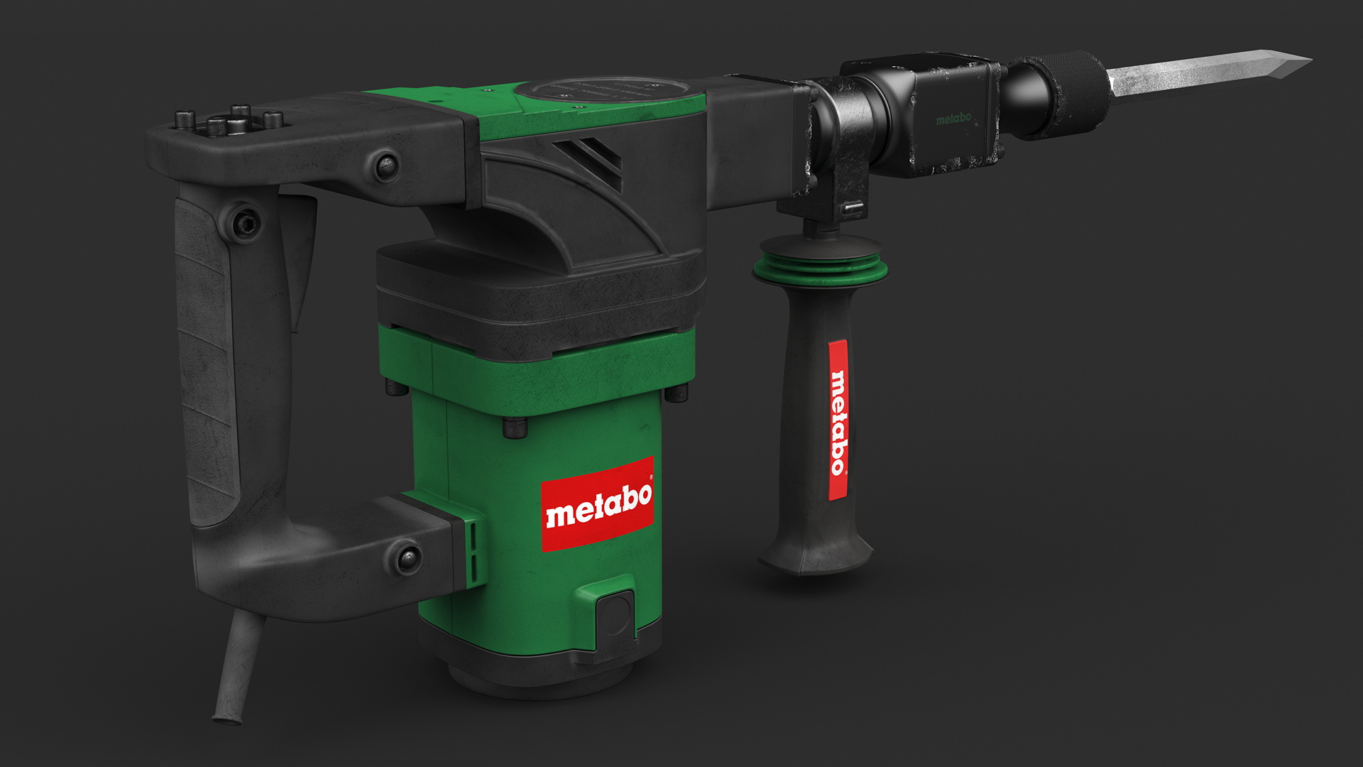 Demolition Jack Hammer Metabo 3D model