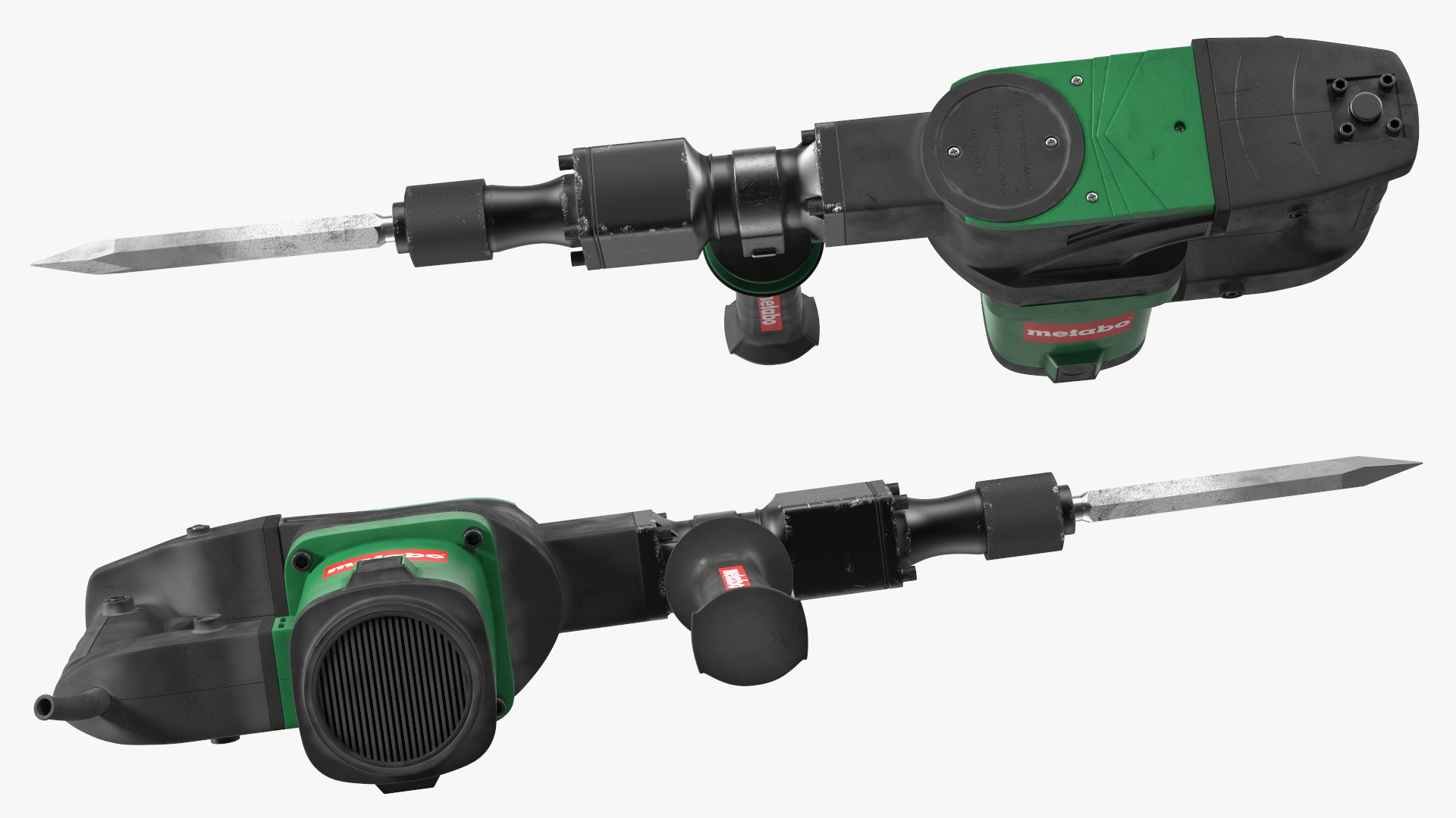Demolition Jack Hammer Metabo 3D model