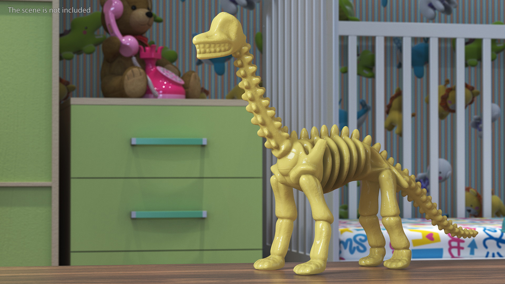 3D Diplodocus Skeleton Toy model