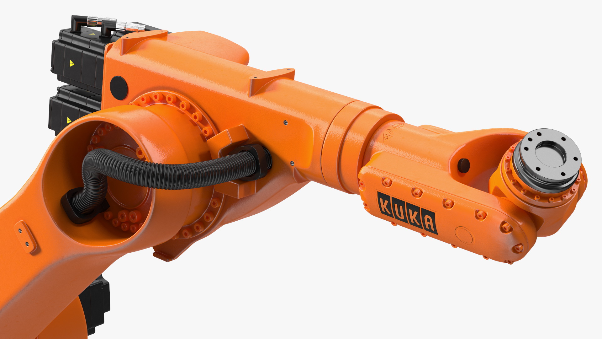 Kuka Industrial Robot Arm KR 30-3 Rigged for Maya 3D model