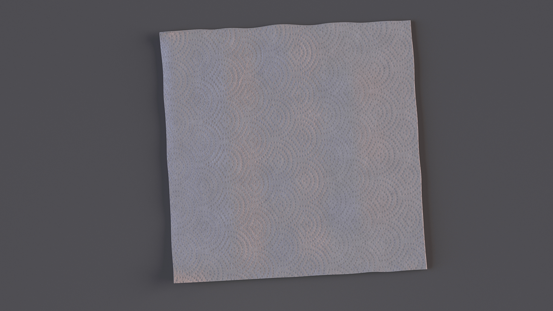 Realistic Paper Napkin 3D